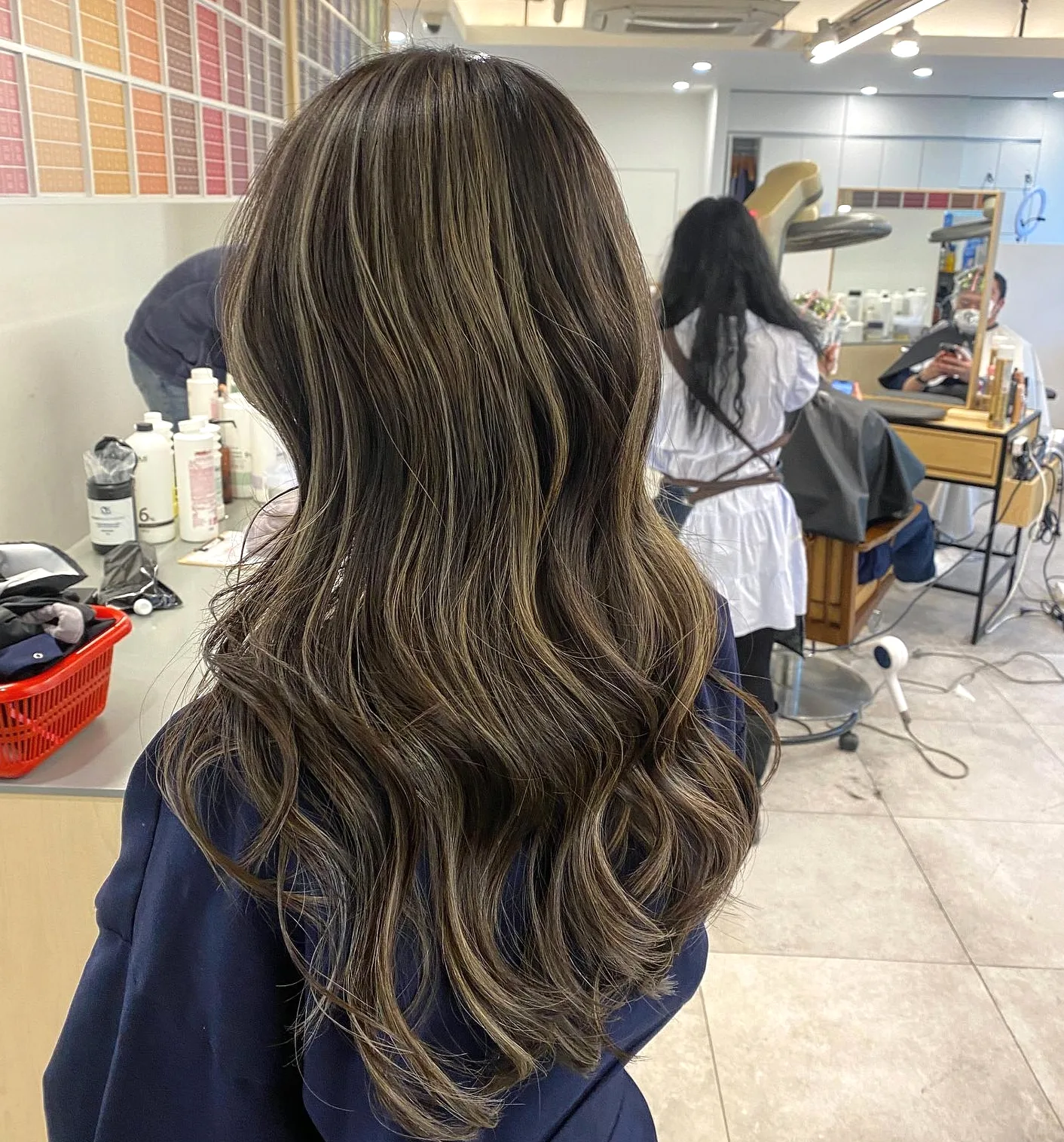 trendy pastel underlights Seoul - Style 4 at Korea Hair Salon Seoul