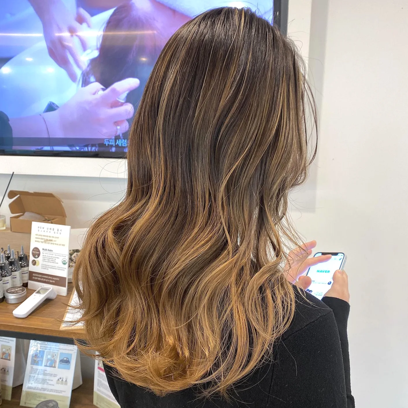 trendy pastel underlights Seoul - Style 5 at Korea Hair Salon Seoul