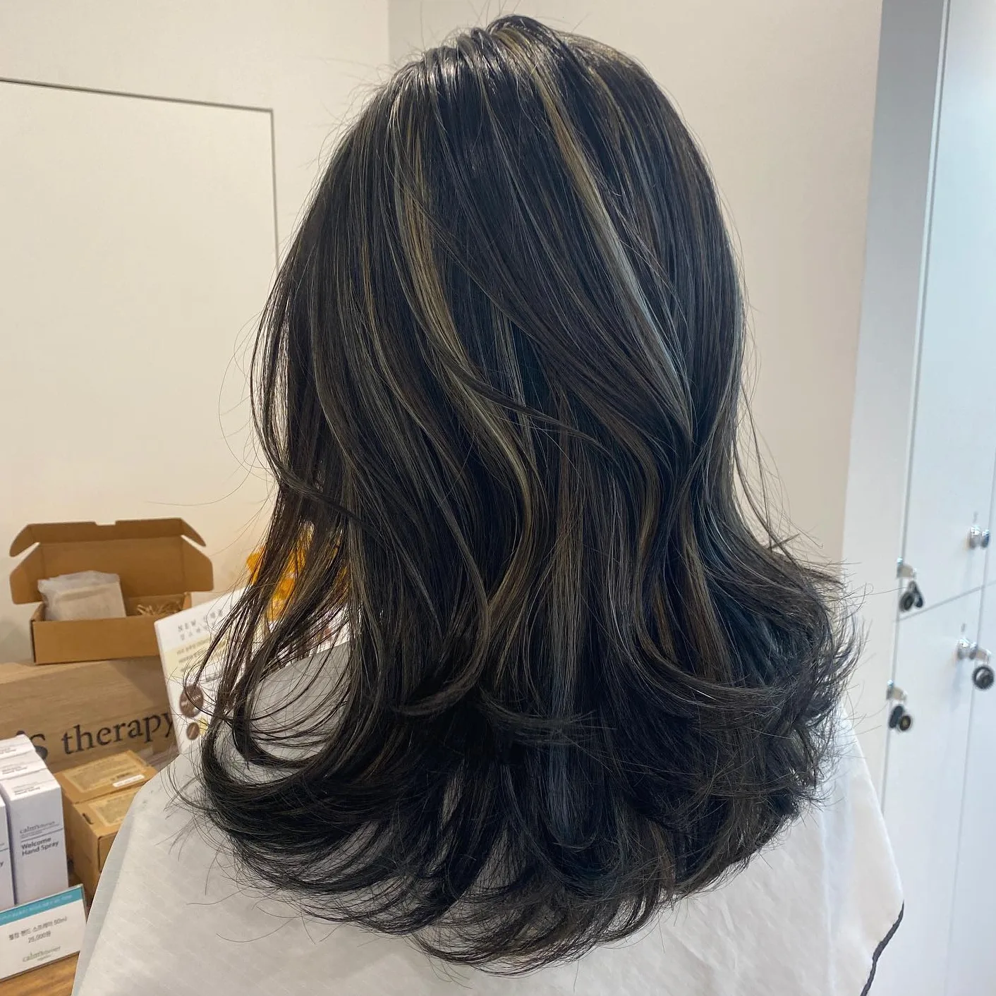 trendy pastel underlights Seoul - Style 8 at Korea Hair Salon Seoul