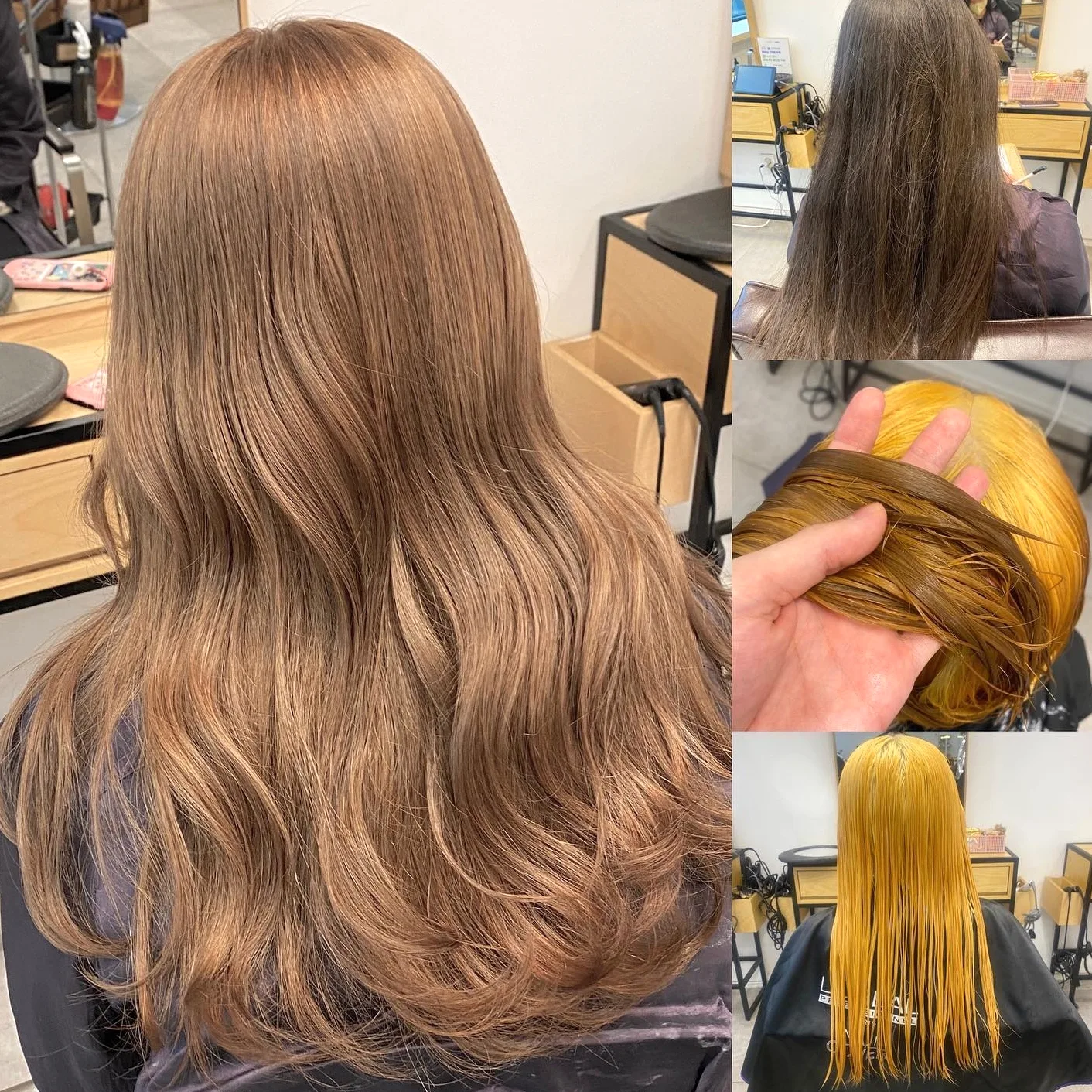 trendy wavy hair colors 2026 - Style 10 at Korea Hair Salon Seoul