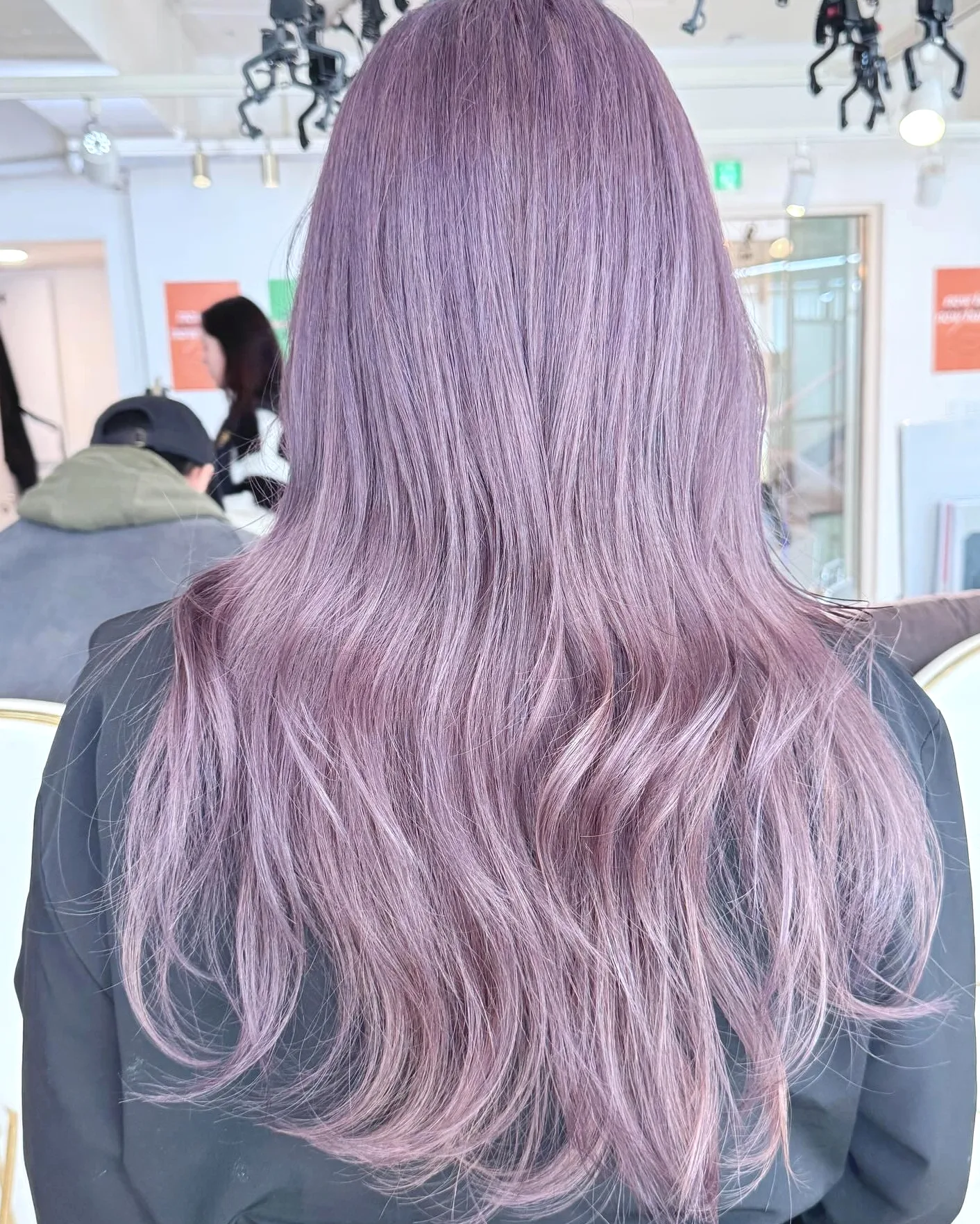 trendy wavy hair colors 2026 - Style 2 at Korea Hair Salon Seoul
