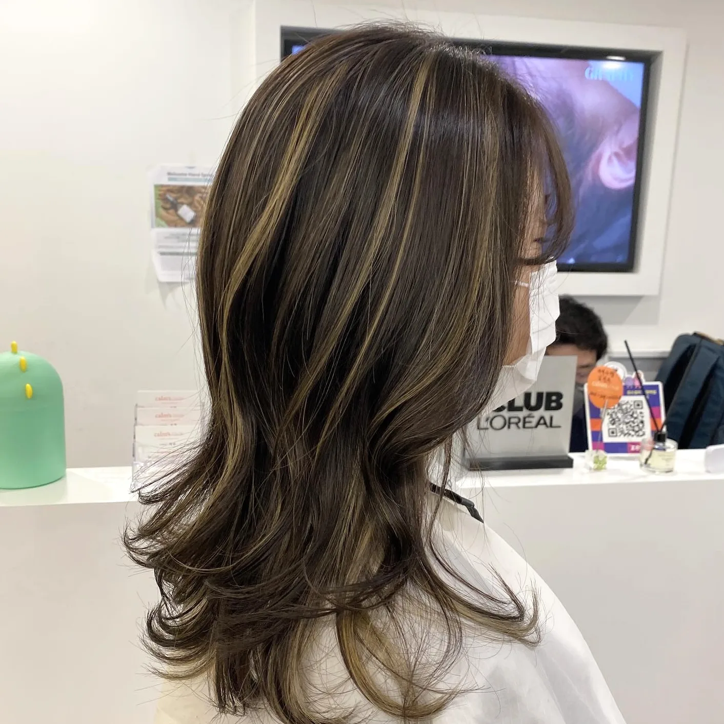 wavy layered hair Korea 2026 - Style 3 at Korea Hair Salon Seoul