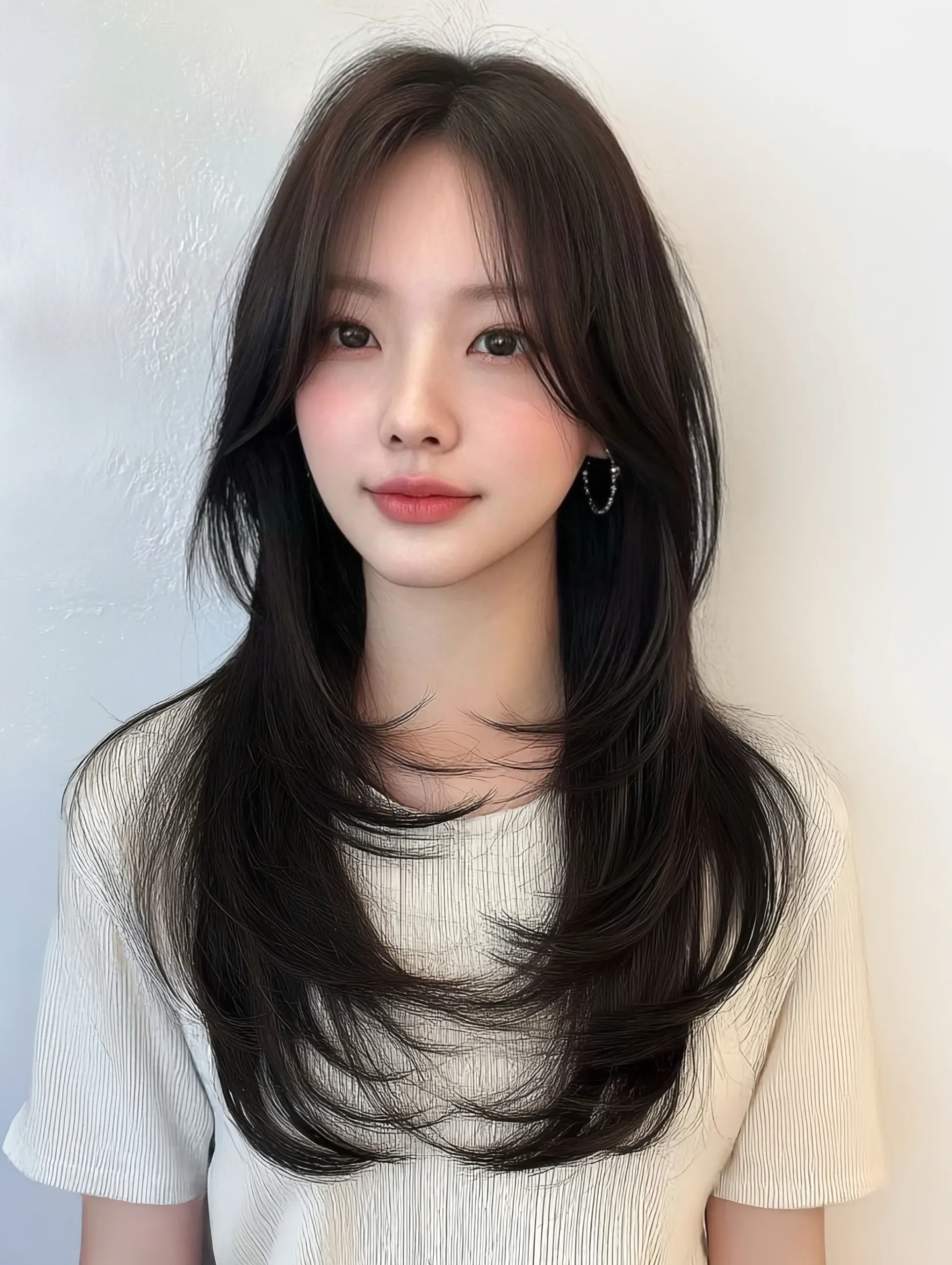 soft layered cuts Seoul - Style 6 at Korea Hair Salon in Seoul, one of the best Korean hair salons for foreigners Seoul