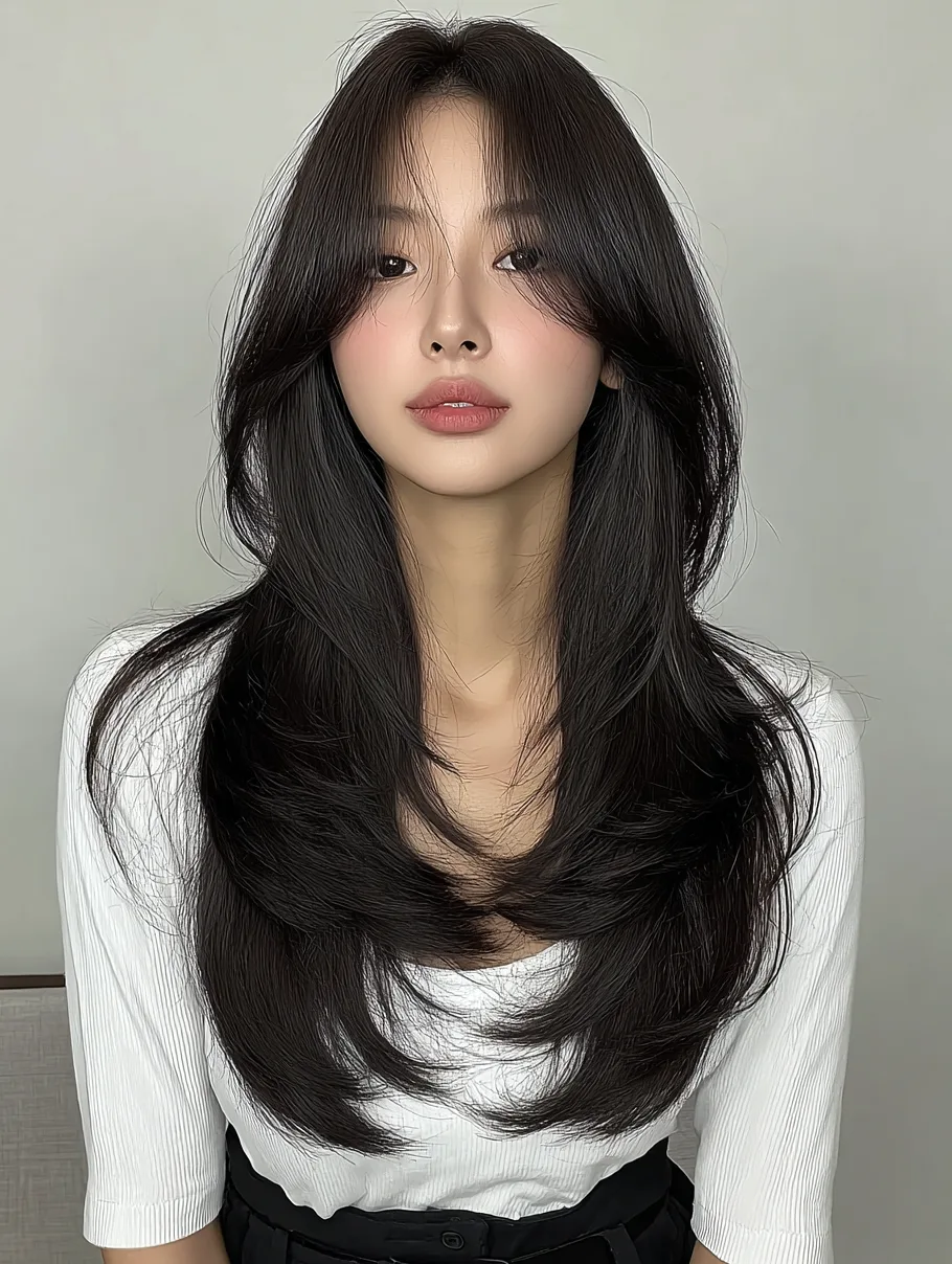 soft wave perm Korea - Style 6 at Korea Hair Salon Seoul