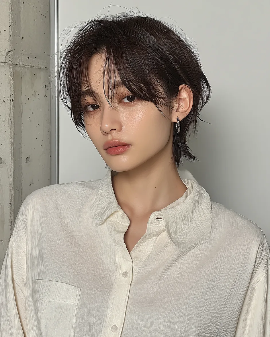 chic Korean layered cuts 2026 - Style 1 at Korea Hair Salon in Seoul, one of the best Korean hair salons for foreigners Seoul