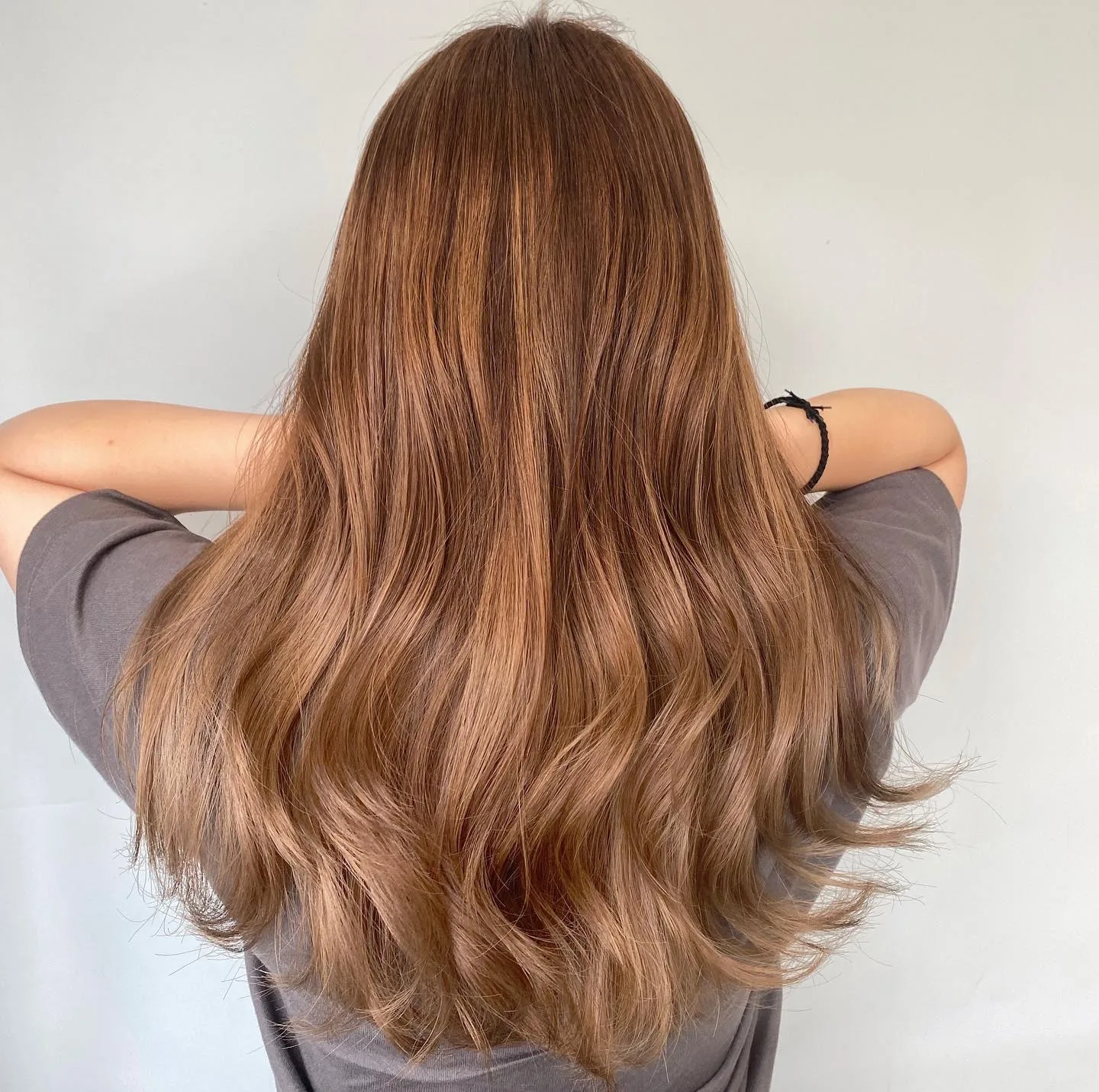 elegant ash brown balayage Seoul - Style 7 at Korea Hair Salon Seoul
