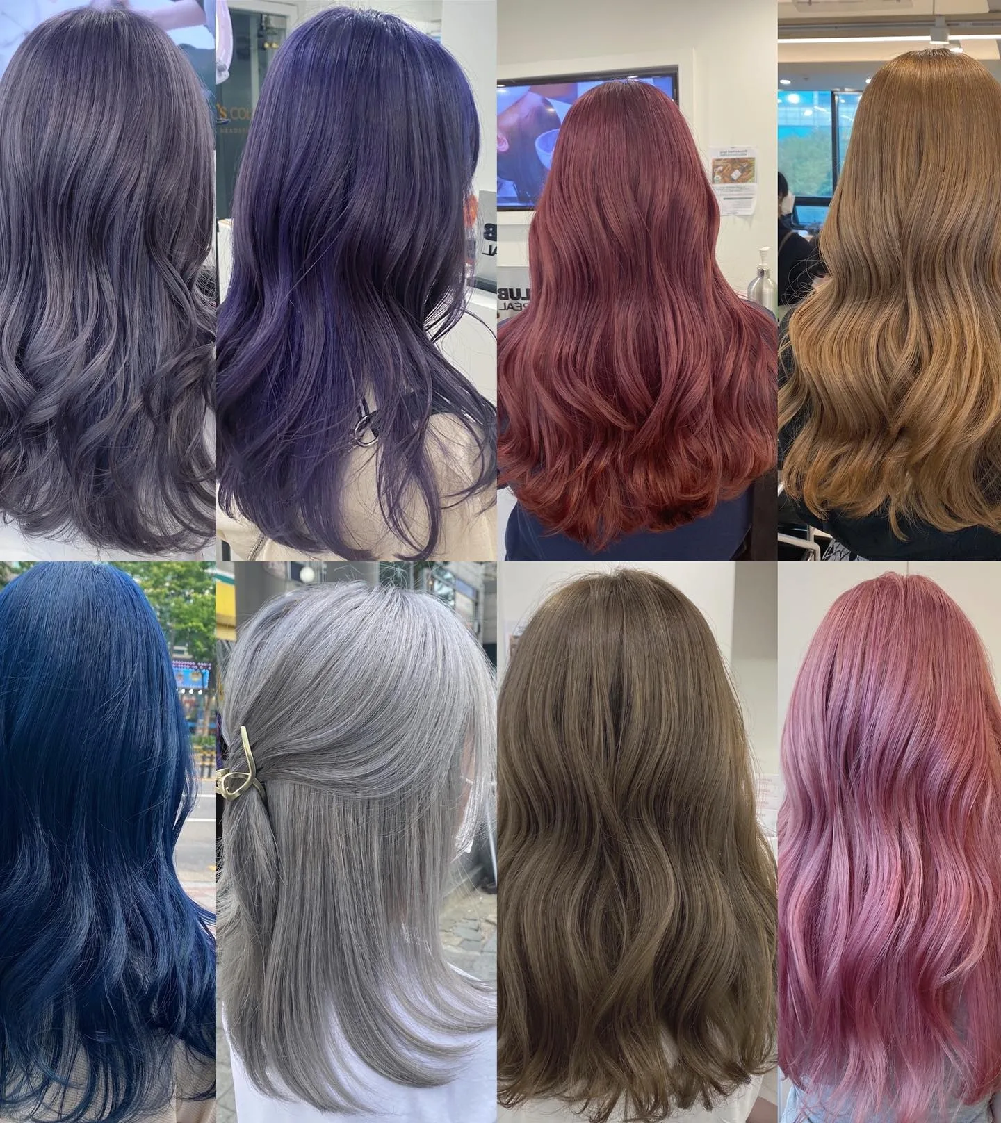 elegant ash brown balayage Seoul - Style 2 at Korea Hair Salon Seoul