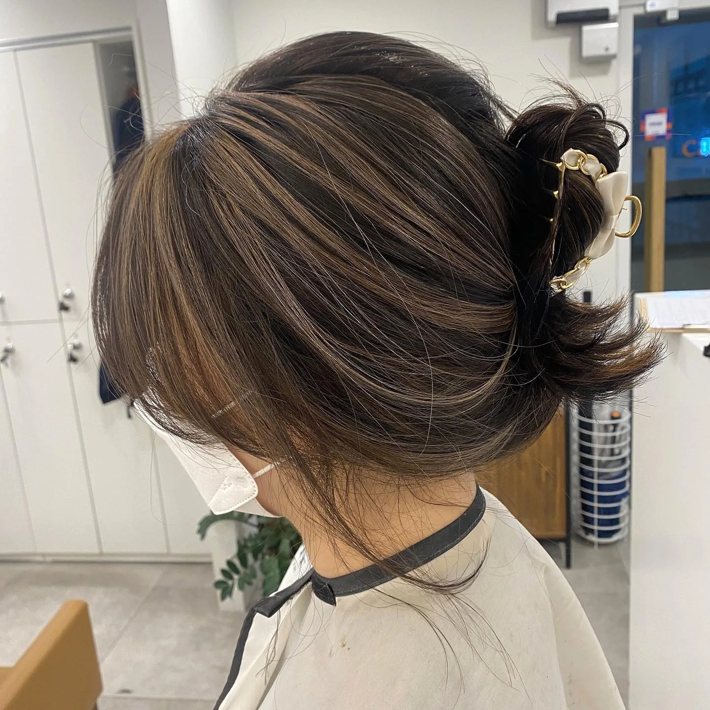 elegant ash brown balayage Seoul - Style 5 at Korea Hair Salon Seoul