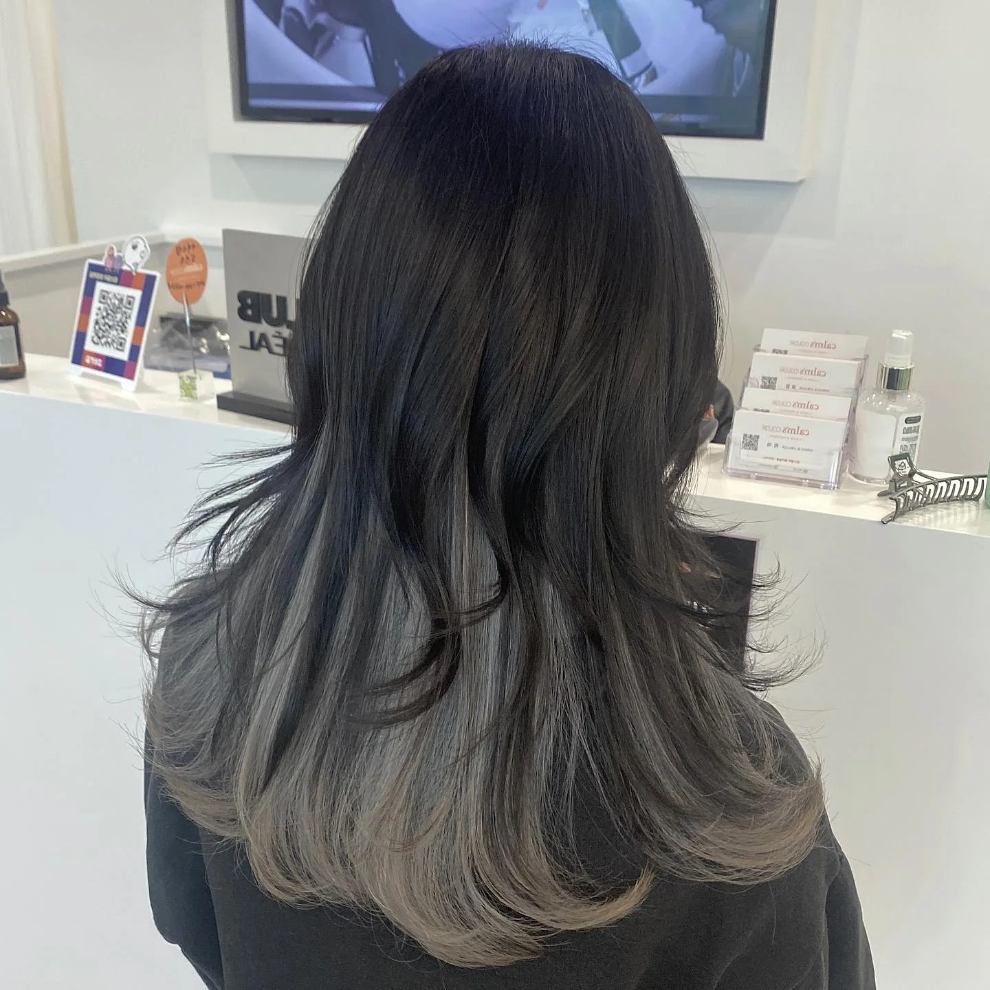 elegant ash brown balayage Seoul - Style 6 at Korea Hair Salon Seoul