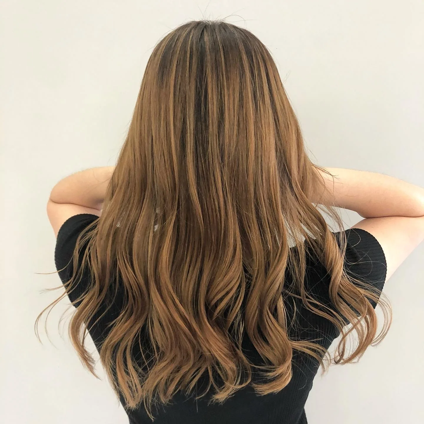 elegant ash brown balayage Seoul - Style 8 at Korea Hair Salon Seoul