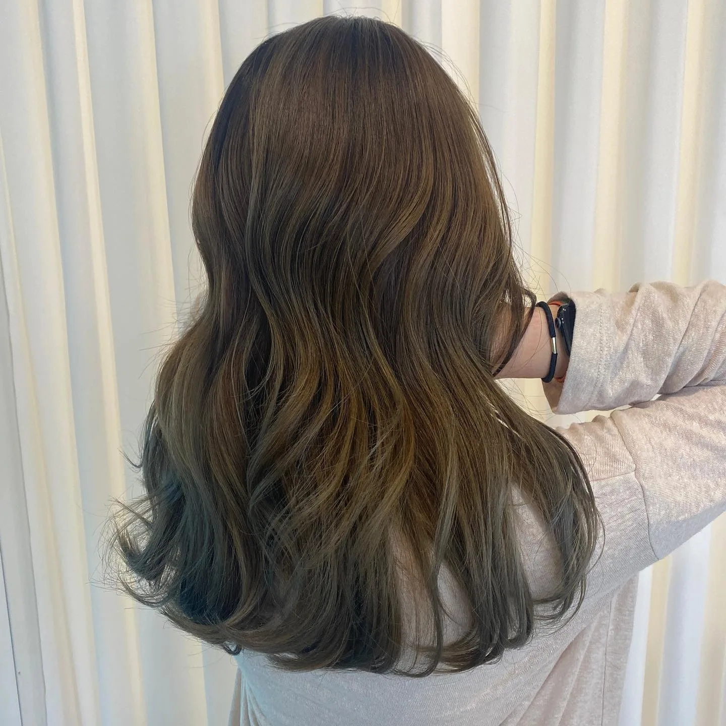elegant ash brown Seoul - Style 8 at Korea Hair Salon Seoul