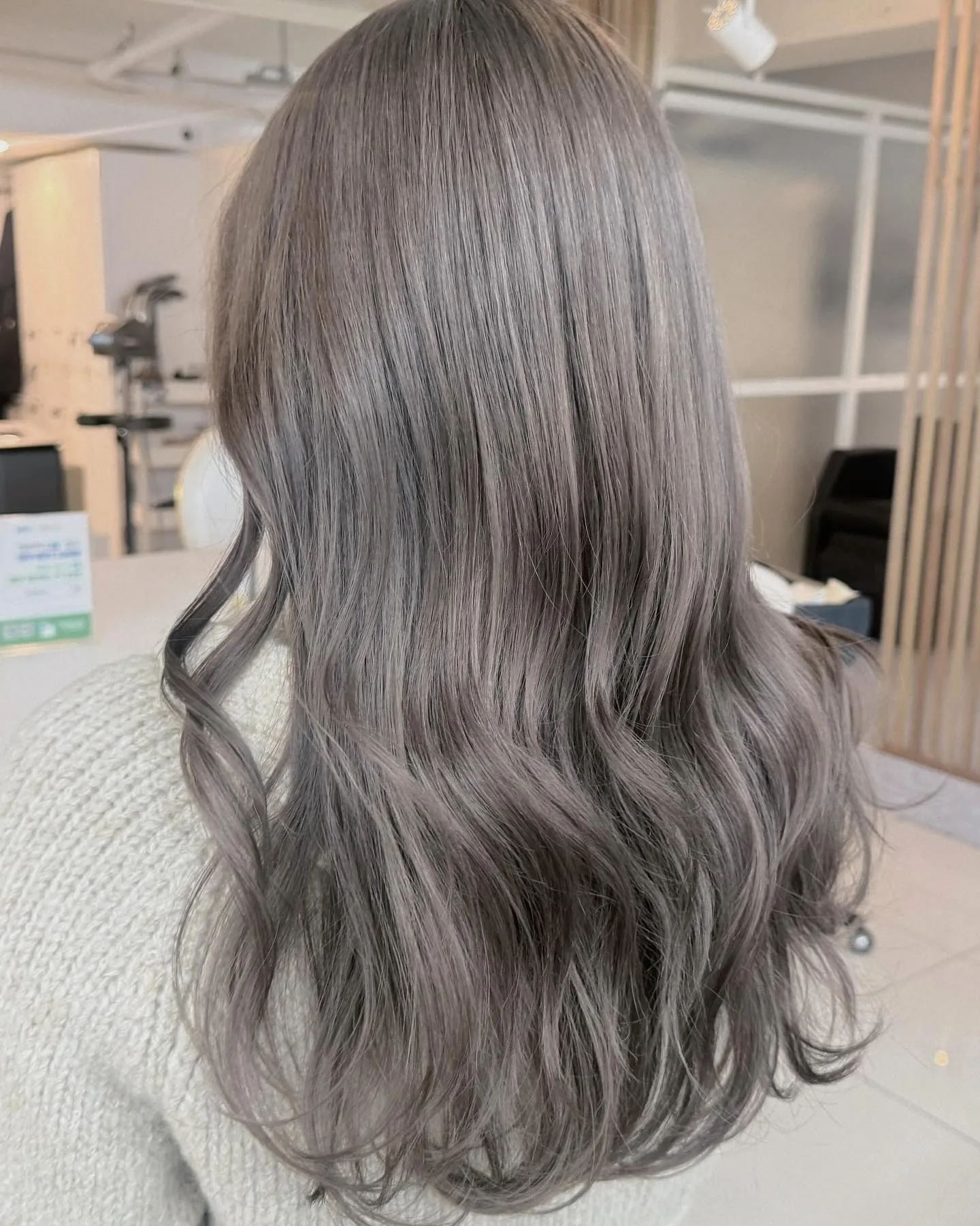 elegant ash brown Seoul - Style 3 at Korea Hair Salon Seoul