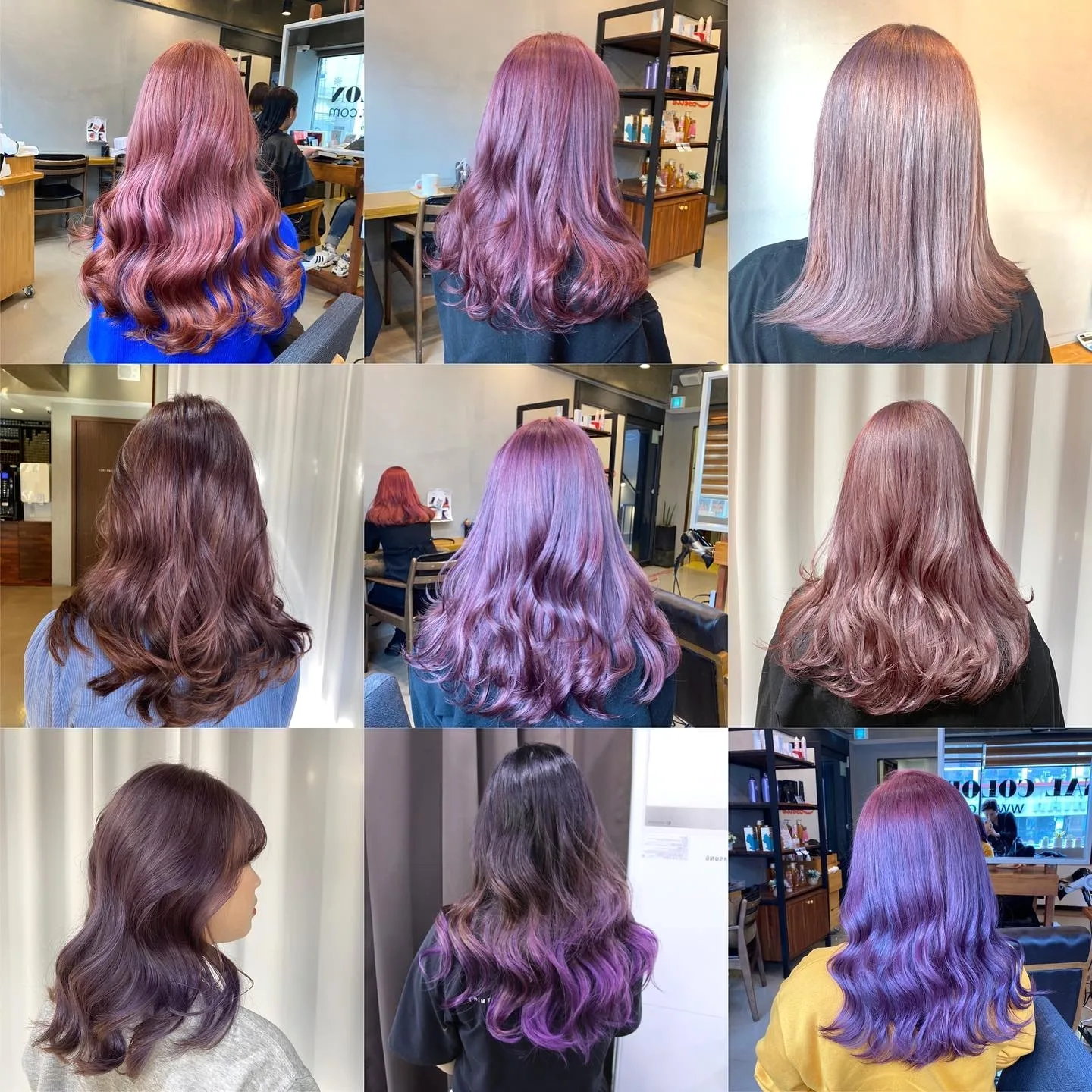 elegant ash brown Seoul - Style 2 at Korea Hair Salon Seoul