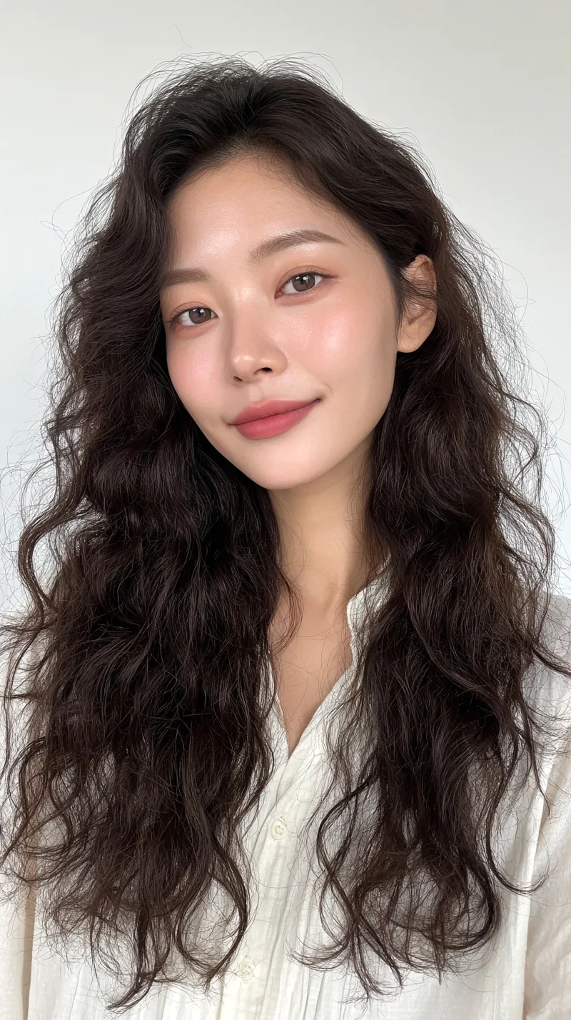 elegant Korean wave styles 2026 - Style 1 at Korea Hair Salon in Seoul, one of the best Korean hair salons for foreigners Seoul