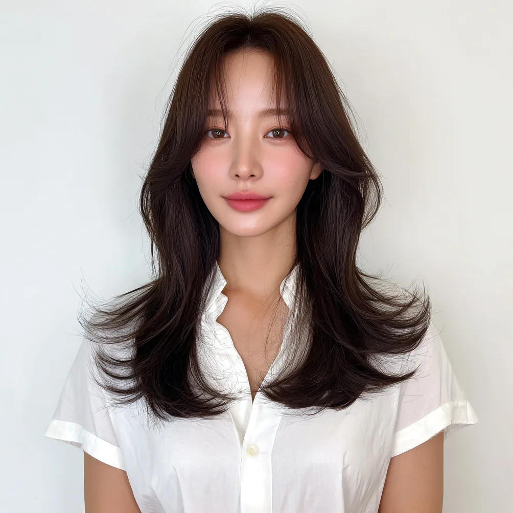 elegant Korean wave styles 2026 - Style 5 at Korea Hair Salon in Seoul, one of the best Korean hair salons for foreigners Seoul