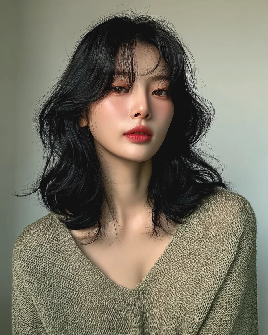 elegant Korean wave styles 2026 - Style 7 at Korea Hair Salon in Seoul, one of the best Korean hair salons for foreigners Seoul