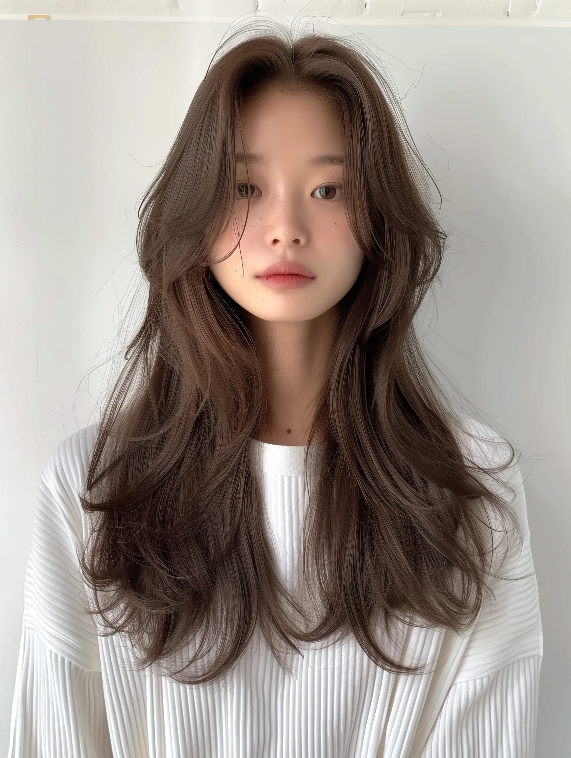 elegant layered cuts Seoul - Style 3 at Korea Hair Salon in Seoul, one of the best Korean hair salons for foreigners Seoul