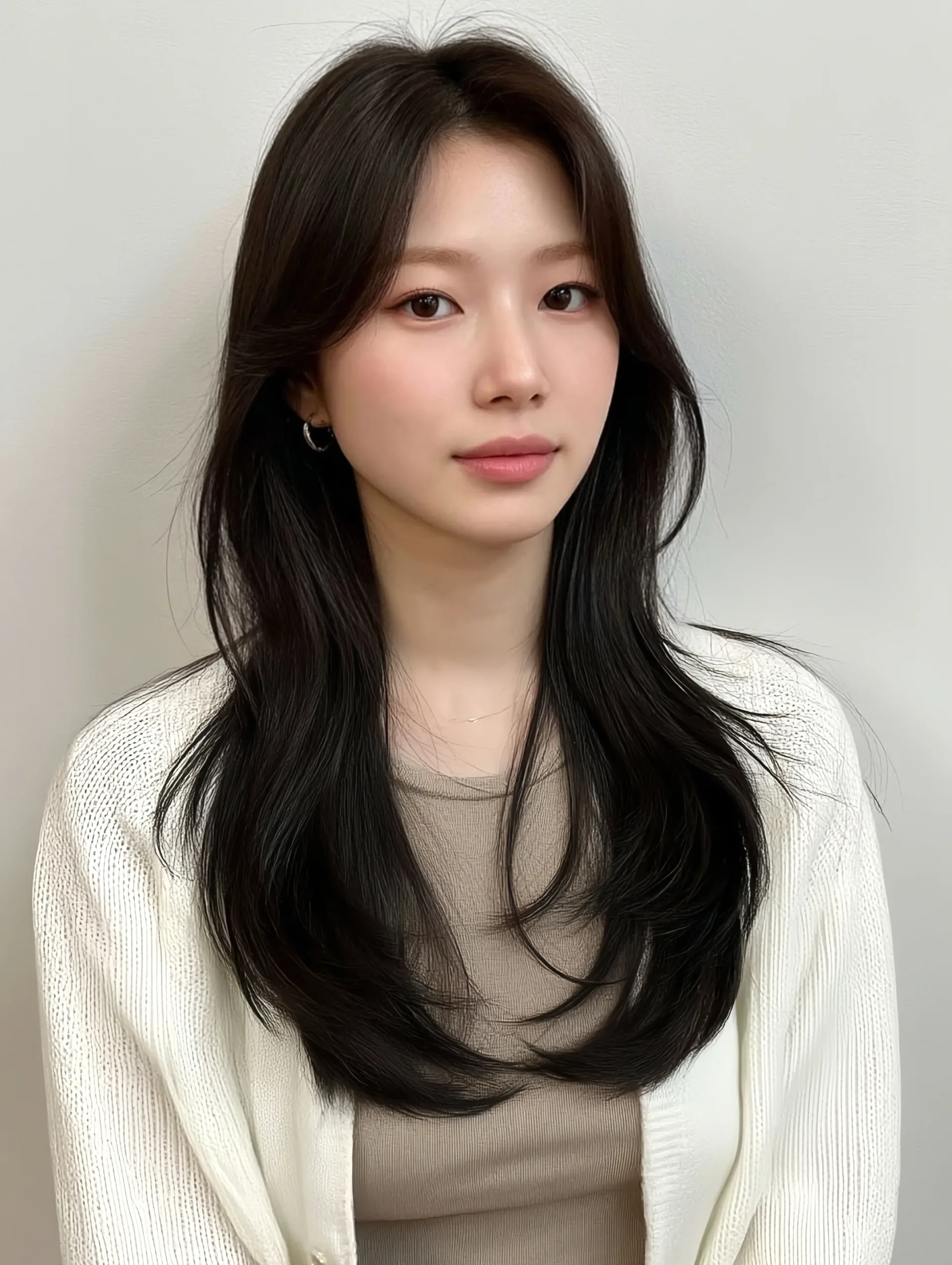 elegant layered cuts Seoul - Style 5 at Korea Hair Salon in Seoul, one of the best Korean hair salons for foreigners Seoul