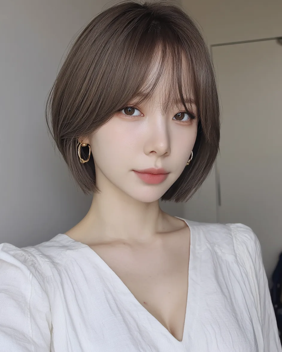 elegant soft layered cuts Seoul - Style 6 at Korea Hair Salon in Seoul, one of the best Korean hair salons for foreigners Seoul