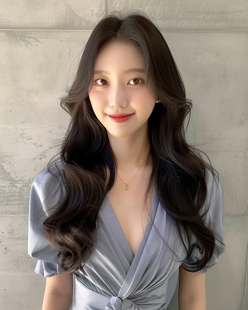 elegant soft wave perm Seoul - Style 8 at Korea Hair Salon Seoul
