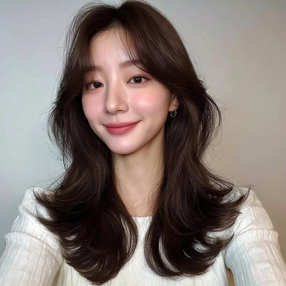 elegant soft wave perm Korea - Style 1 at Korea Hair Salon Seoul