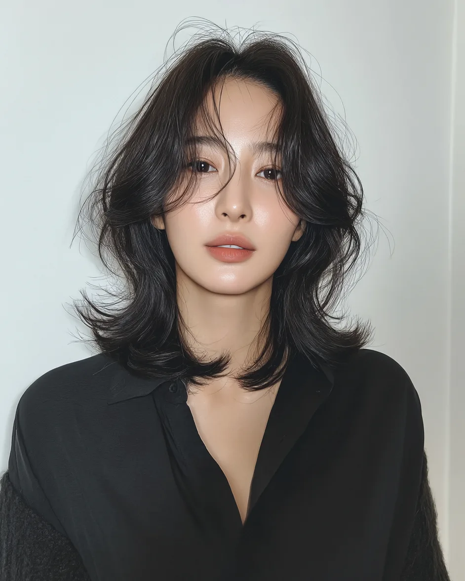 elegant soft wave perm Korea - Style 7 at Korea Hair Salon Seoul