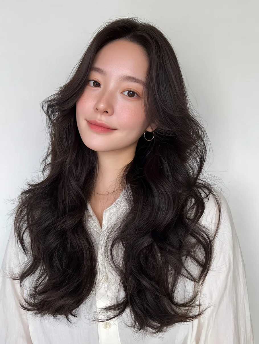 elegant soft wave perm Seoul - Style 1 at Korea Hair Salon Seoul