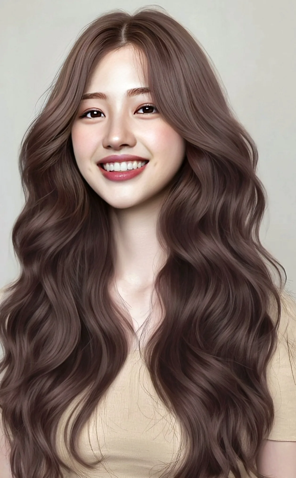 elegant soft wave Seoul - Style 6 at Korea Hair Salon in Seoul, one of the best Korean hair salons for foreigners Seoul