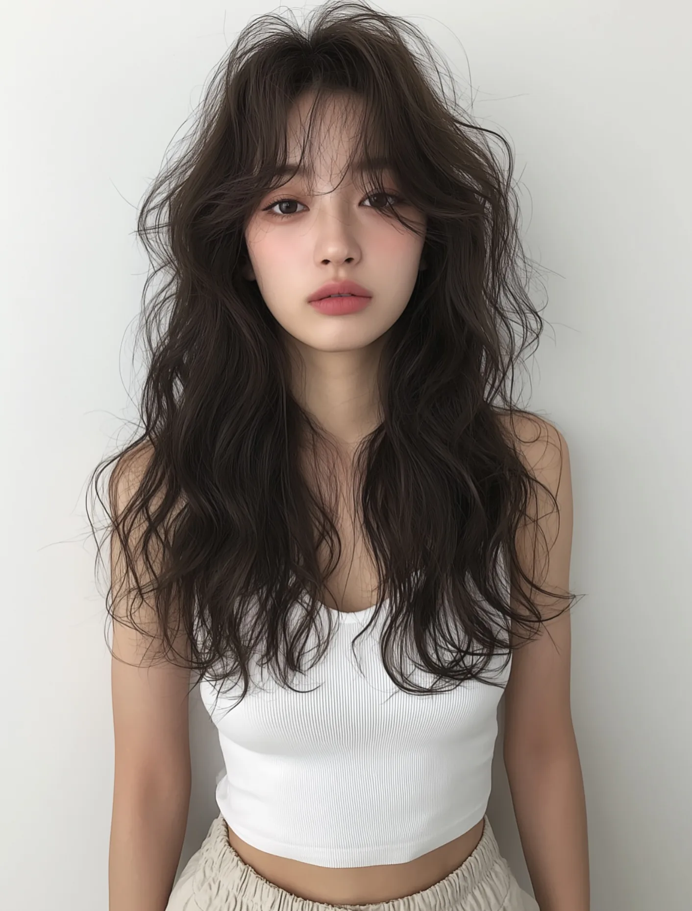 elegant soft wave Seoul - Style 7 at Korea Hair Salon in Seoul, one of the best Korean hair salons for foreigners Seoul