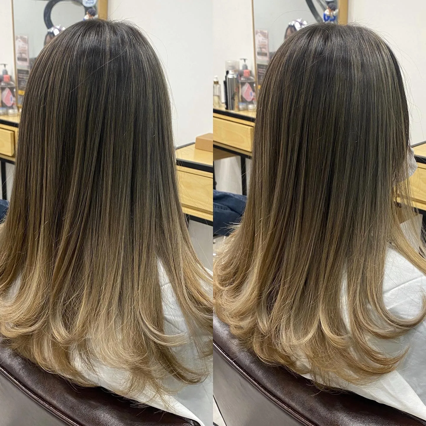 layered hair styles Seoul - Style 8 at Korea Hair Salon in Seoul, one of the best Korean hair salons for foreigners Seoul