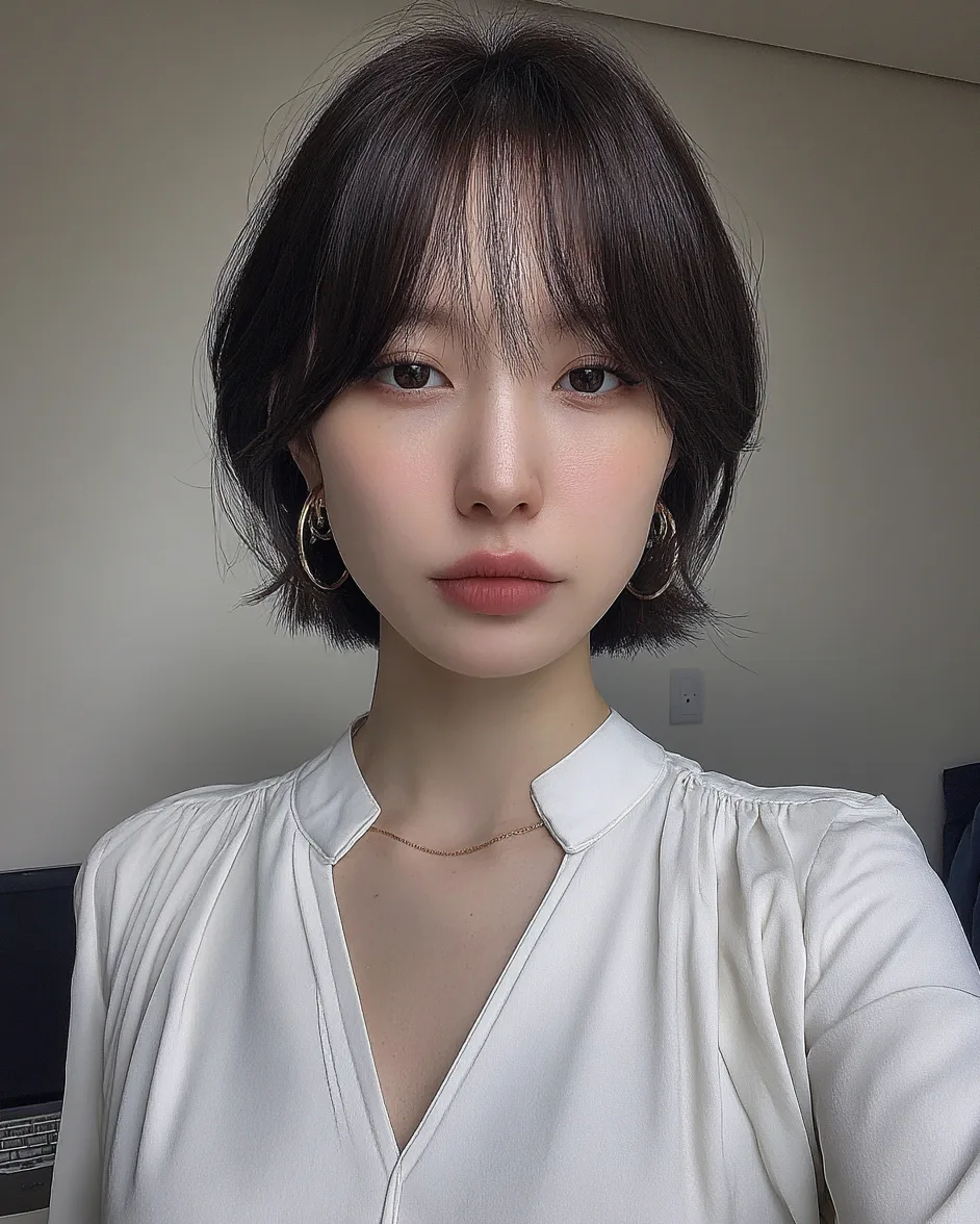 layered haircuts Seoul 2026 - Style 4 at Korea Hair Salon in Seoul, one of the best Korean hair salons for foreigners Seoul