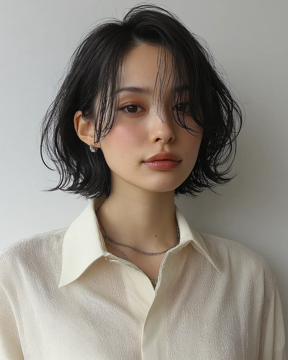 layered Korean haircuts 2026 - Style 4 at Korea Hair Salon in Seoul, one of the best Korean hair salons for foreigners Seoul