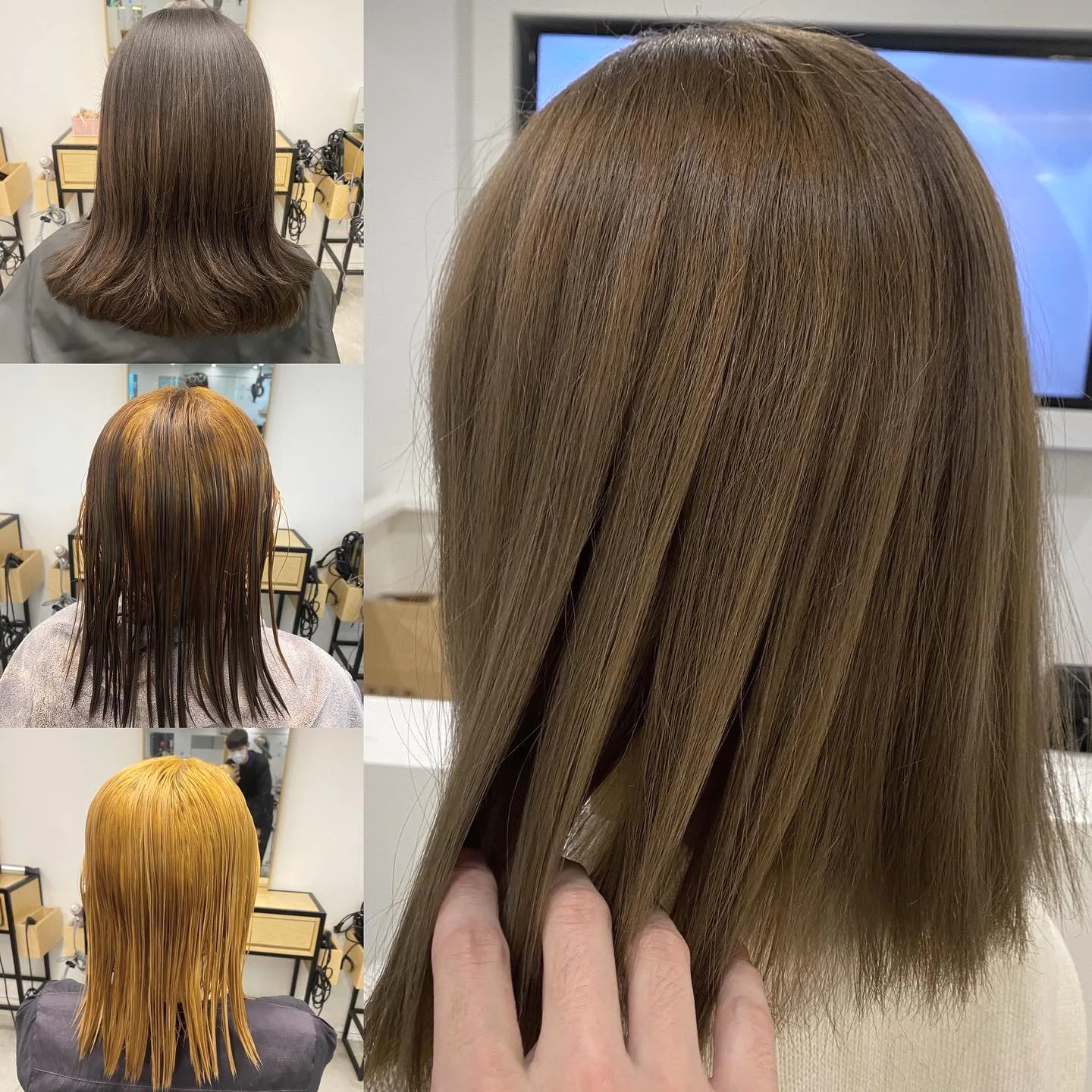hair color transformations - Style 8 at Korea Hair Salon Seoul