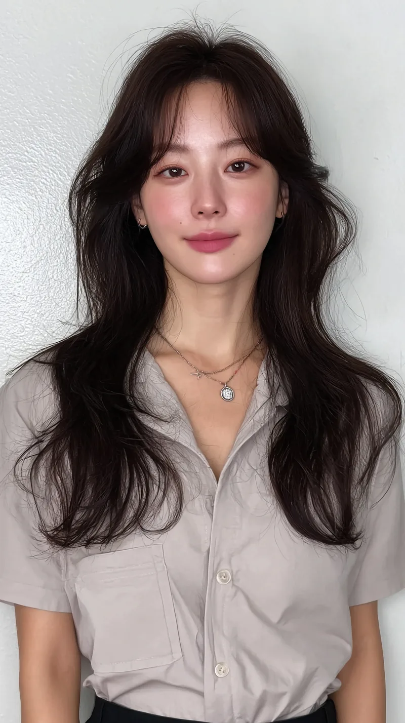 hairstyles for professionals Seoul - Style 6 at Korea Hair Salon in Seoul, one of the best Korean hair salons for foreigners Seoul