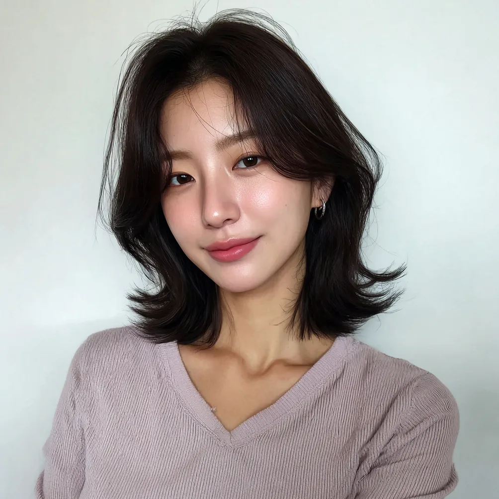 soft wave perm Korea - Style 1 at Korea Hair Salon Seoul