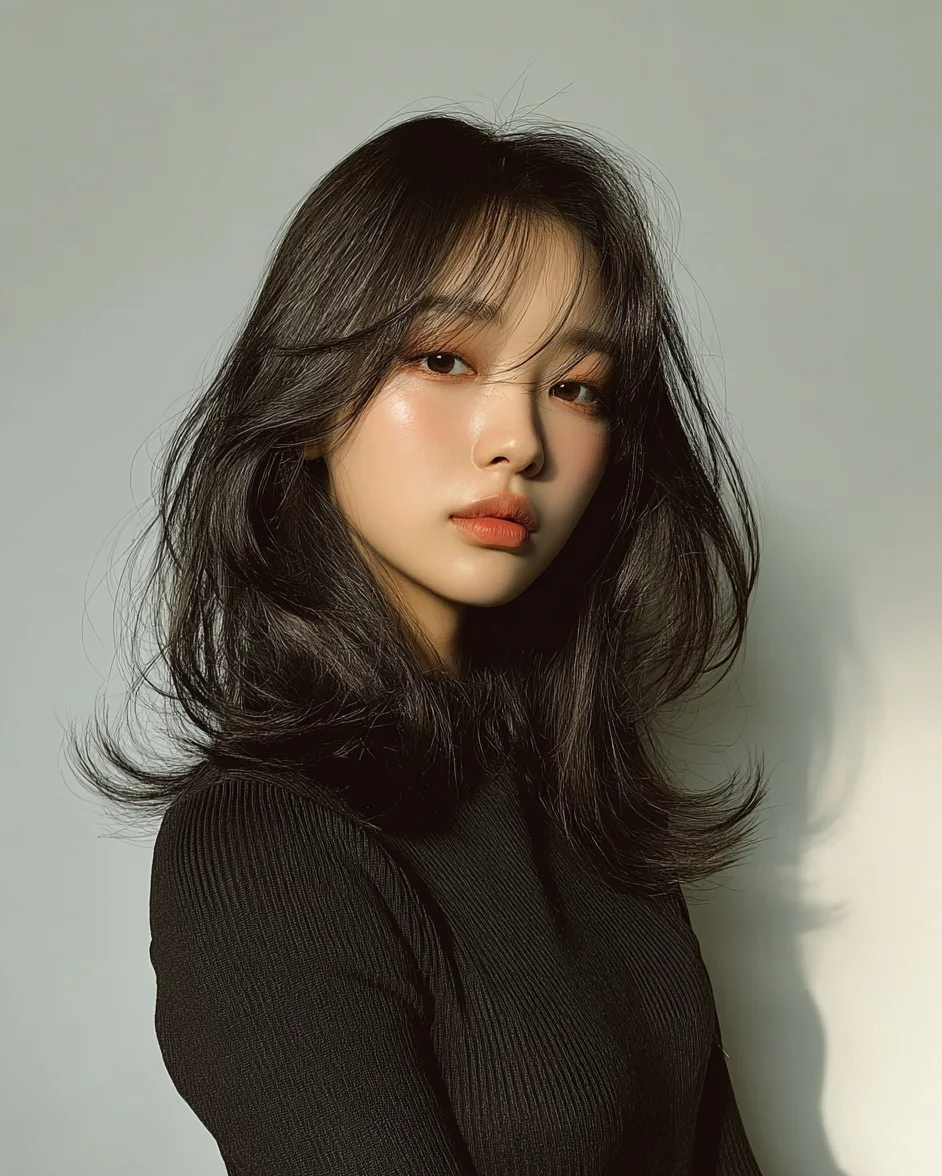 soft wave perm Korea - Style 4 at Korea Hair Salon Seoul