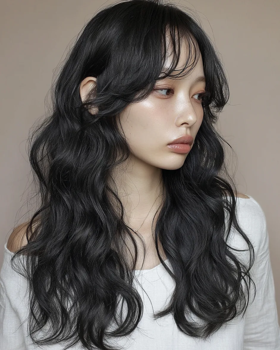 soft wave perm Korea - Style 5 at Korea Hair Salon in Seoul, one of the best Korean hair salons for foreigners Seoul