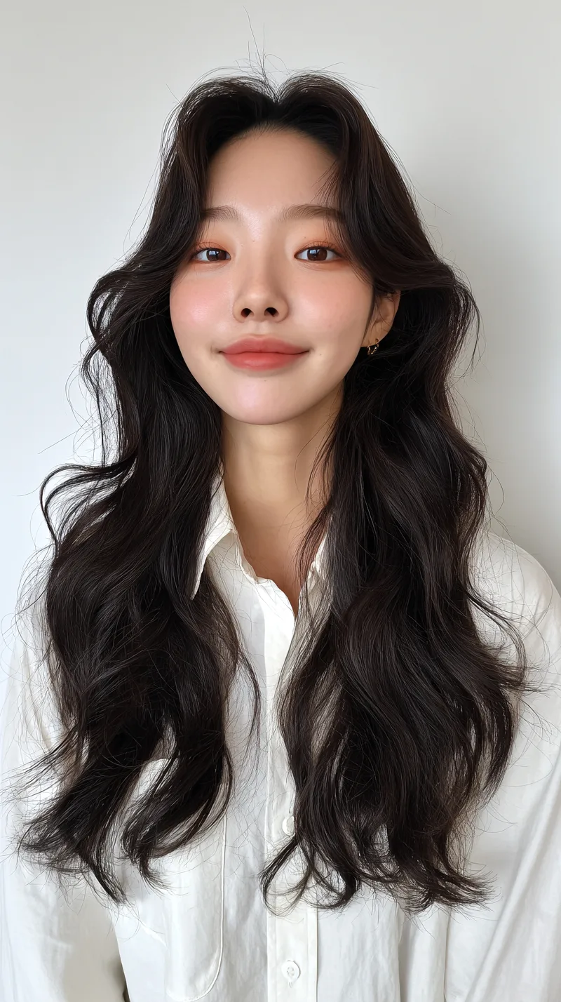 styles for long faces 2026 - Style 5 at Korea Hair Salon in Seoul, one of the best Korean hair salons for foreigners Seoul