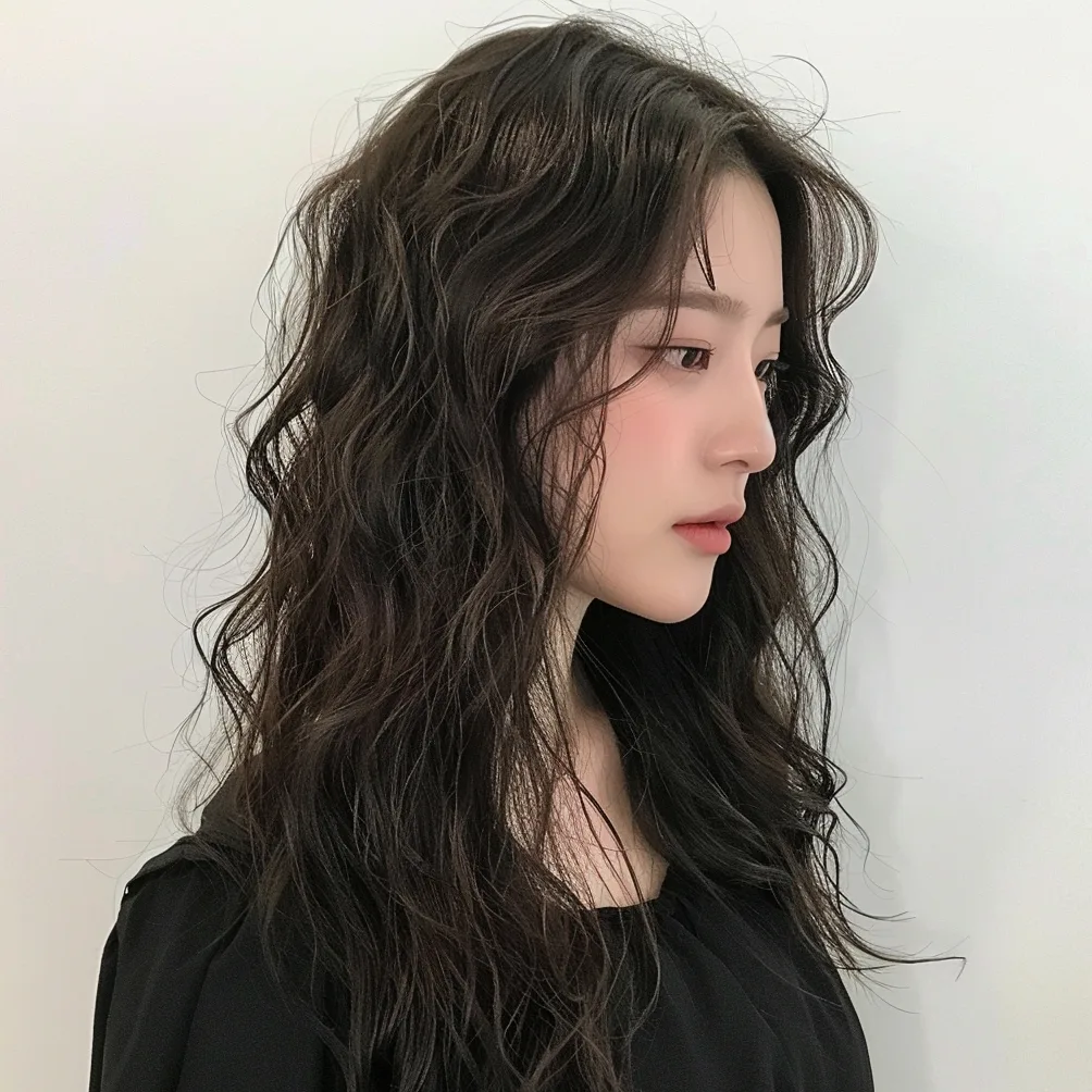 styles for long faces 2026 - Style 7 at Korea Hair Salon in Seoul, one of the best Korean hair salons for foreigners Seoul