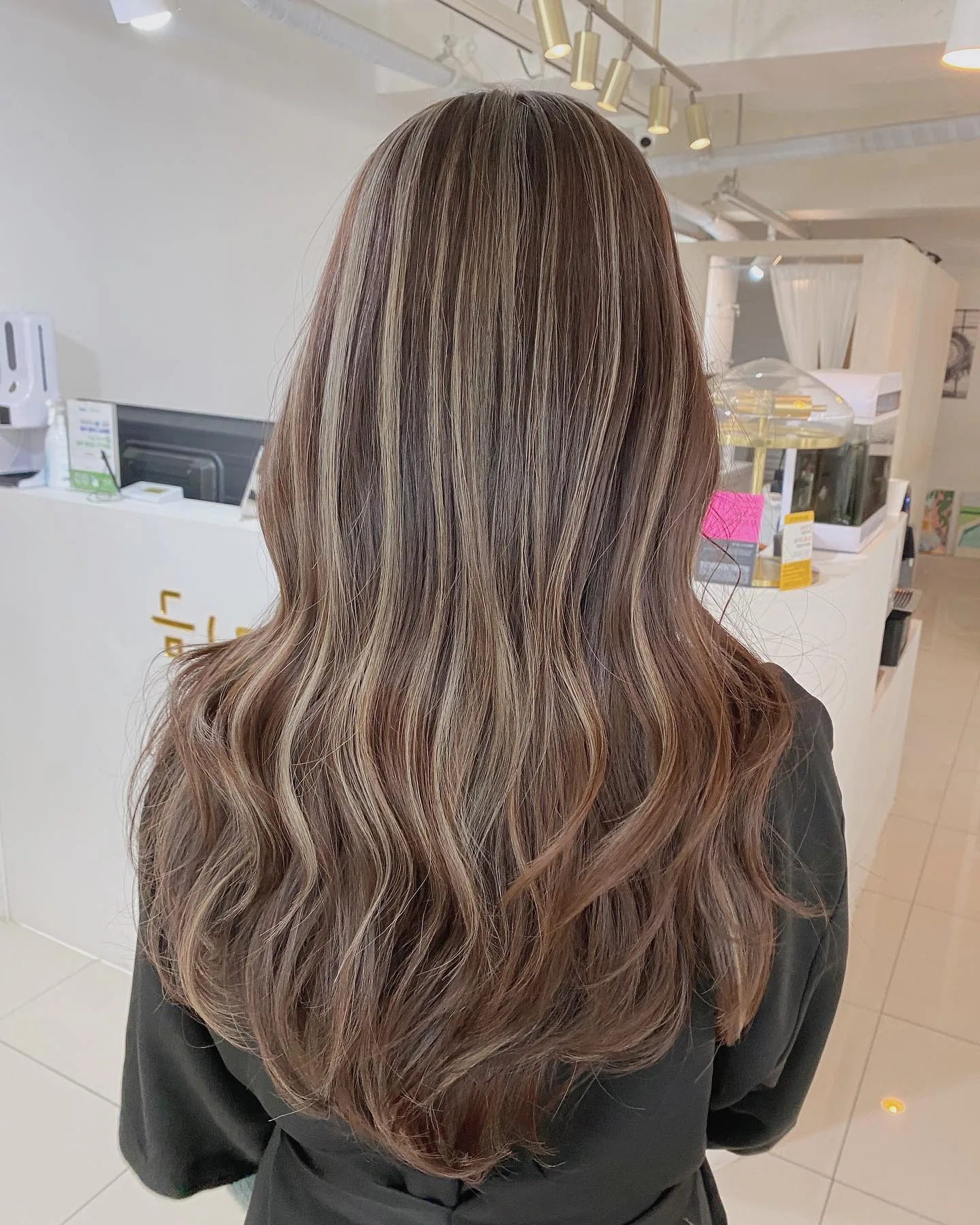 wavy balayage Seoul - Style 4 at Korea Hair Salon Seoul