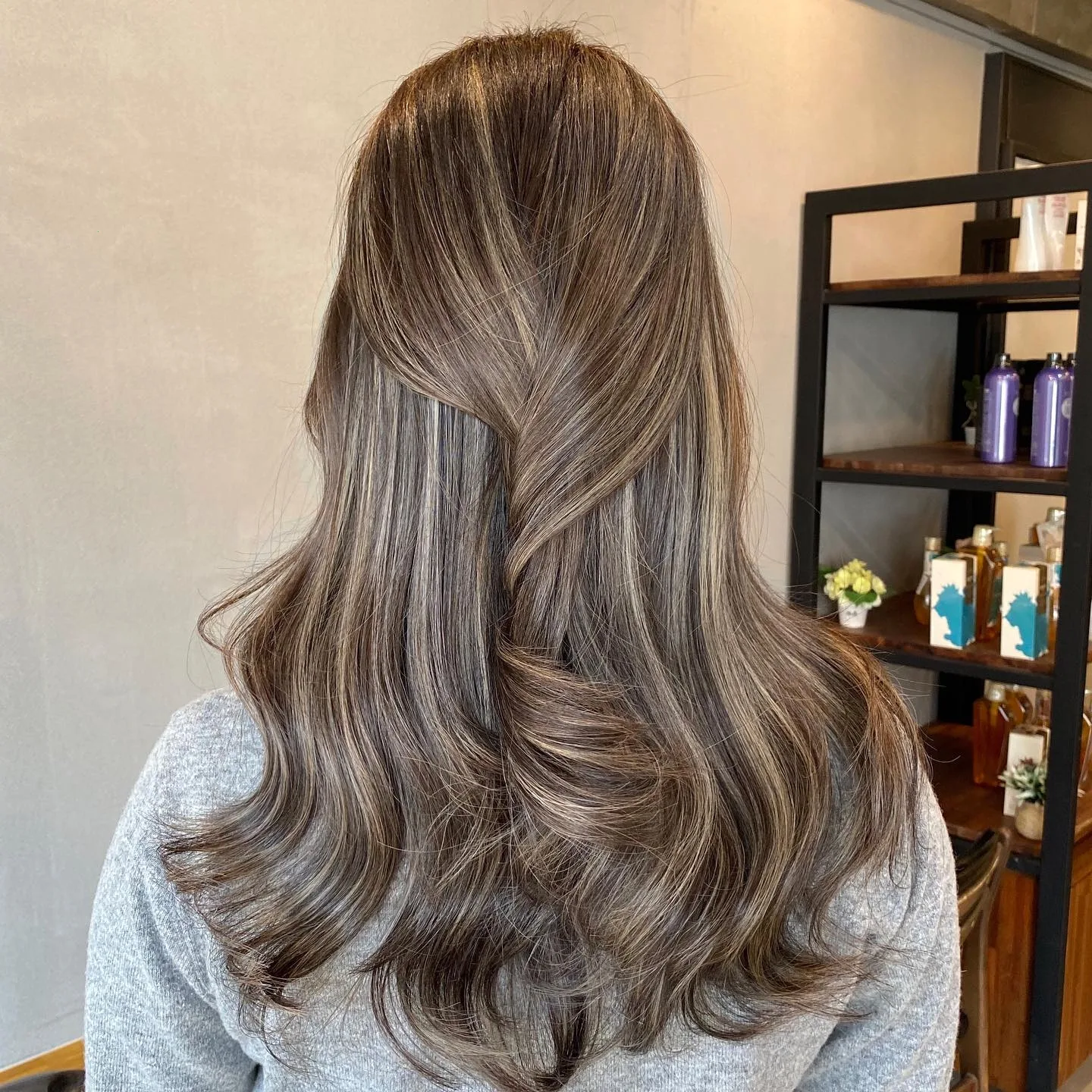 wavy balayage Seoul - Style 7 at Korea Hair Salon Seoul