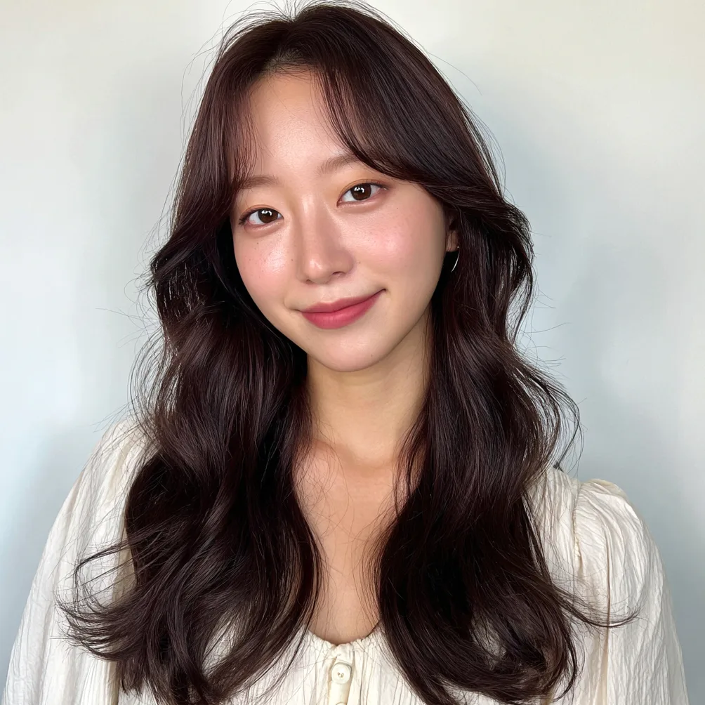 soft wave perm spring 2026 - Style 1 at Korea Hair Salon in Seoul, one of the best Korean hair salons for foreigners Seoul