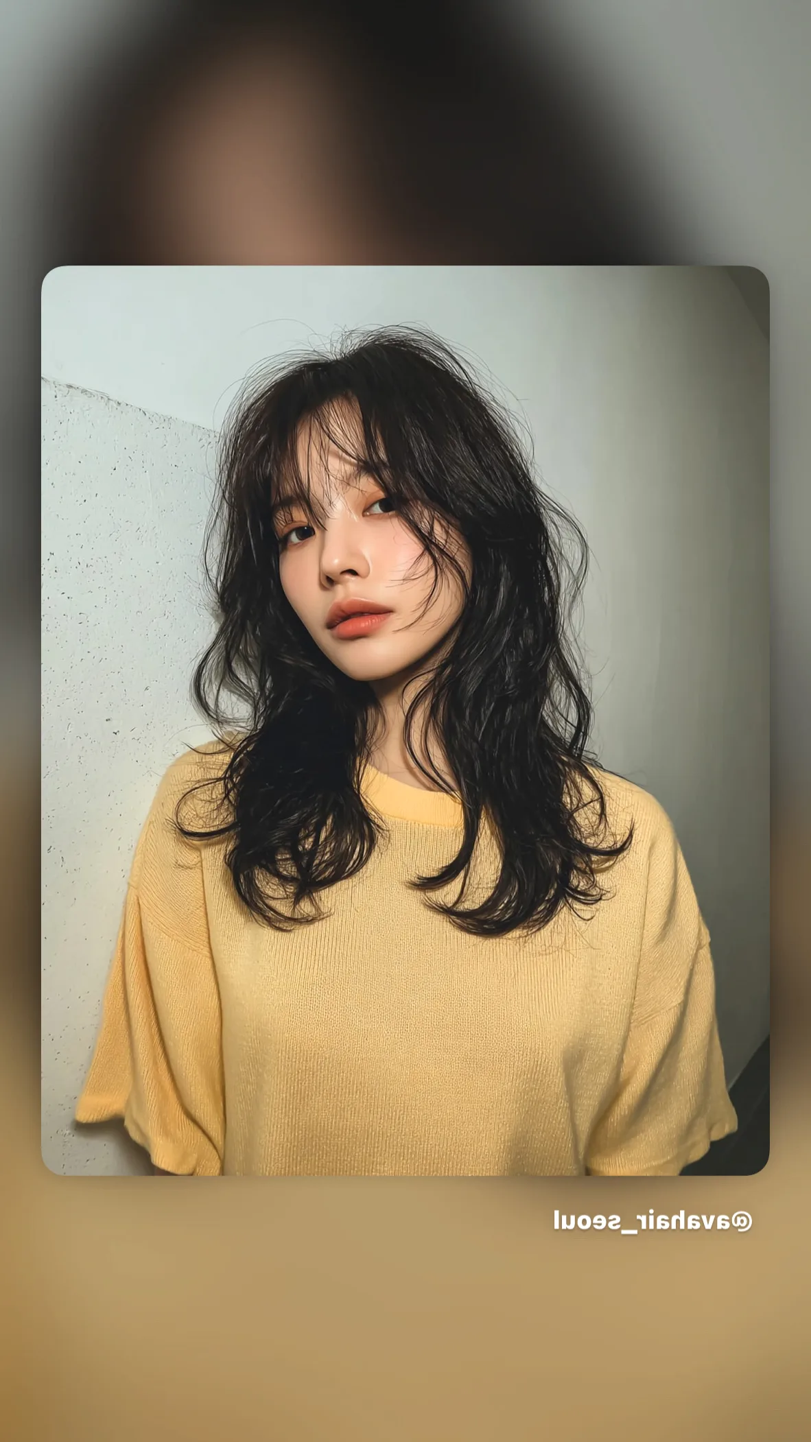 soft wave perm spring 2026 - Style 7 at Korea Hair Salon in Seoul, one of the best Korean hair salons for foreigners Seoul