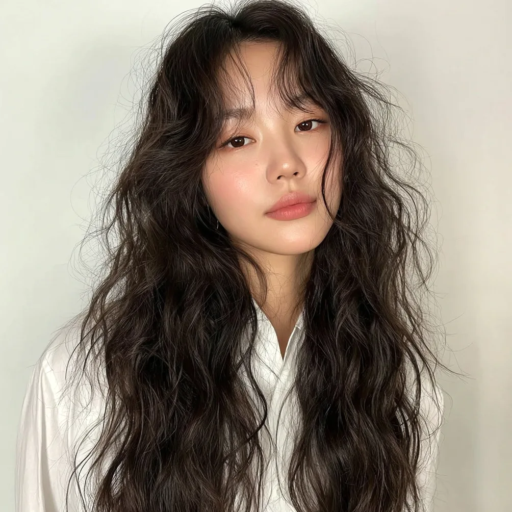 trending winter hairstyles 2026 - Style 5 at Korea Hair Salon in Seoul, one of the best Korean hair salons for foreigners Seoul
