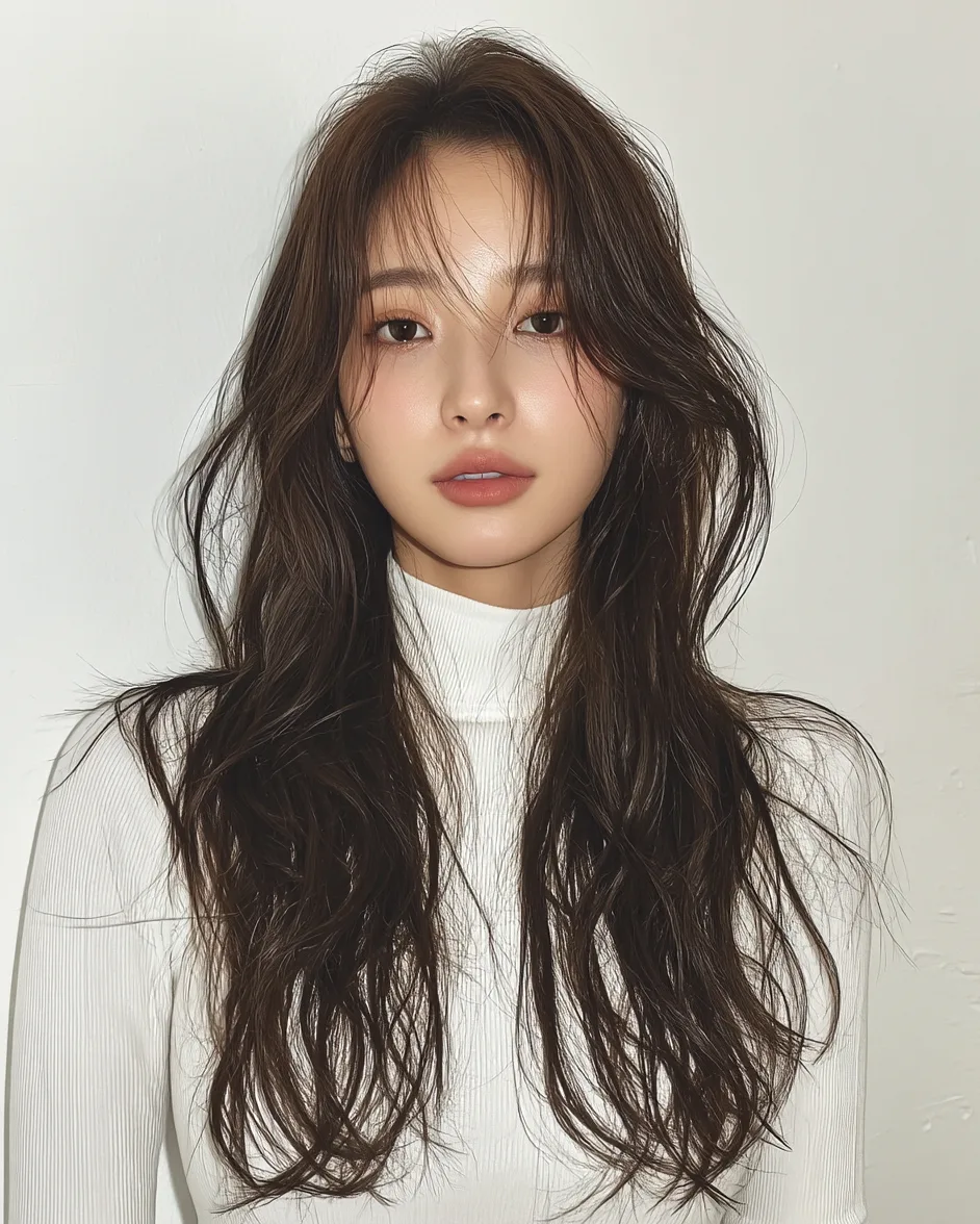 trending winter hairstyles 2026 - Style 8 at Korea Hair Salon in Seoul, one of the best Korean hair salons for foreigners Seoul