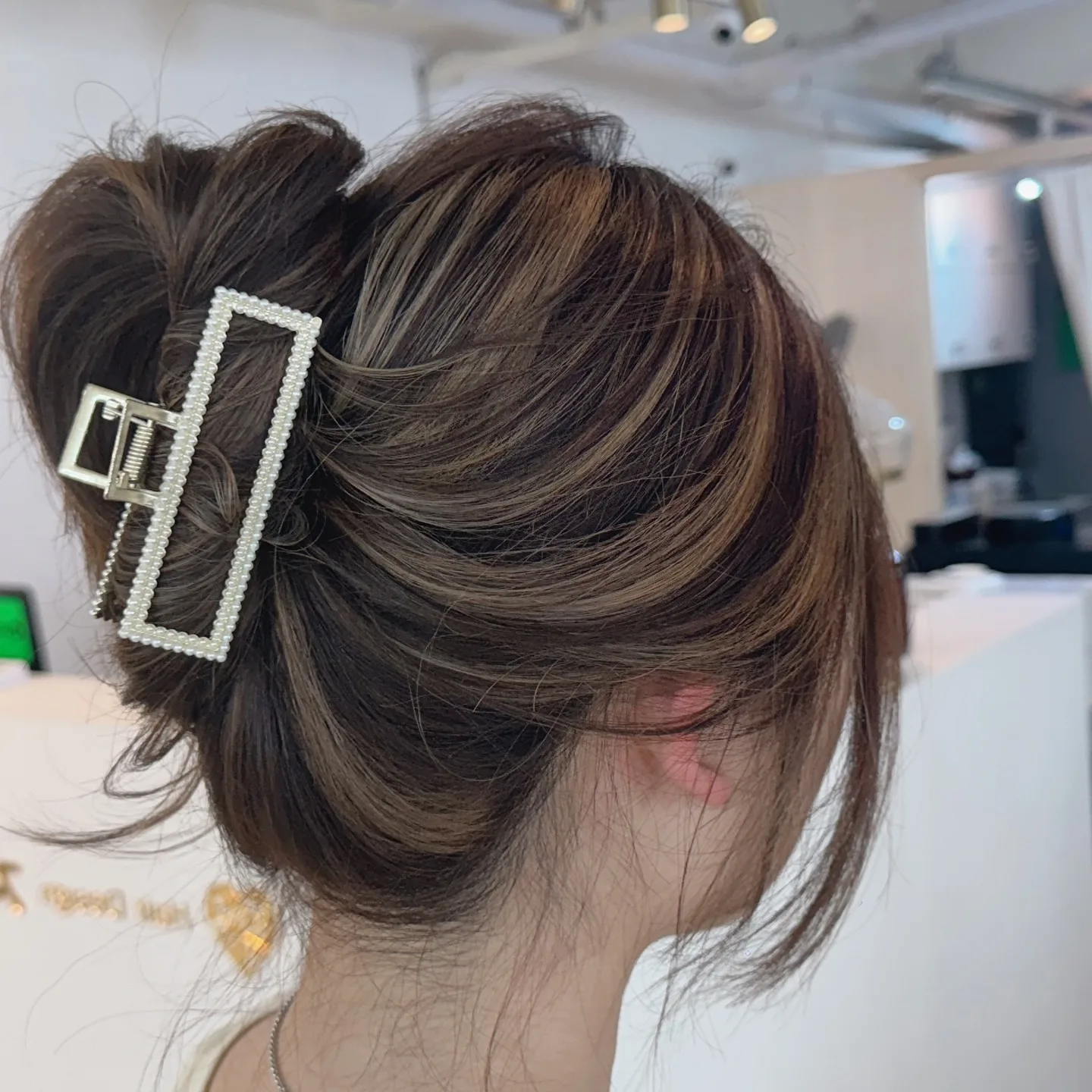 trendy ash blue hair Seoul - Style 2 at Korea Hair Salon Seoul