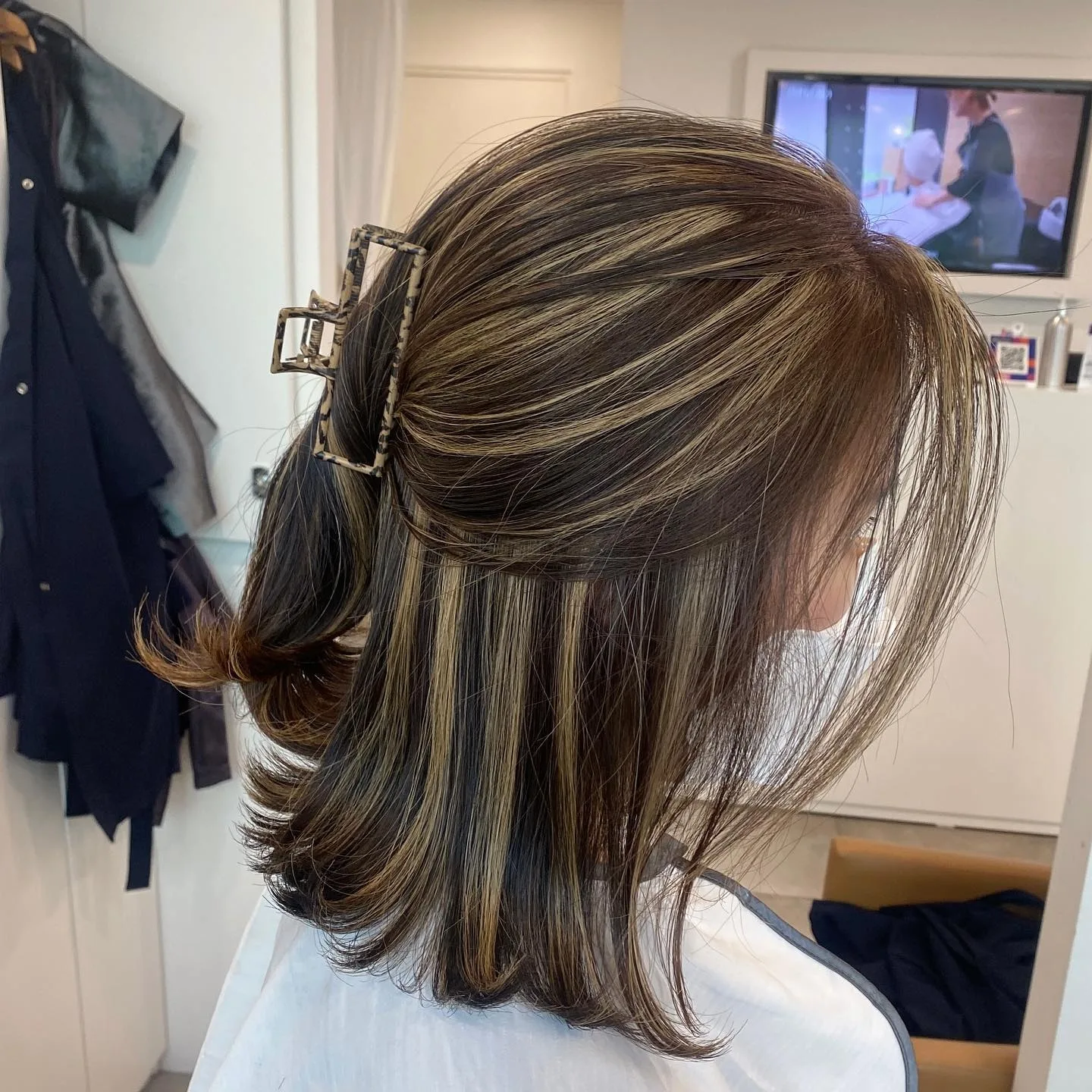 trendy ash gray hair Seoul - Style 3 at Korea Hair Salon Seoul