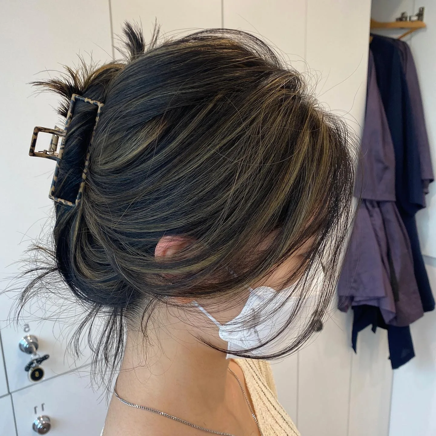 trendy ash gray hair Seoul - Style 5 at Korea Hair Salon Seoul