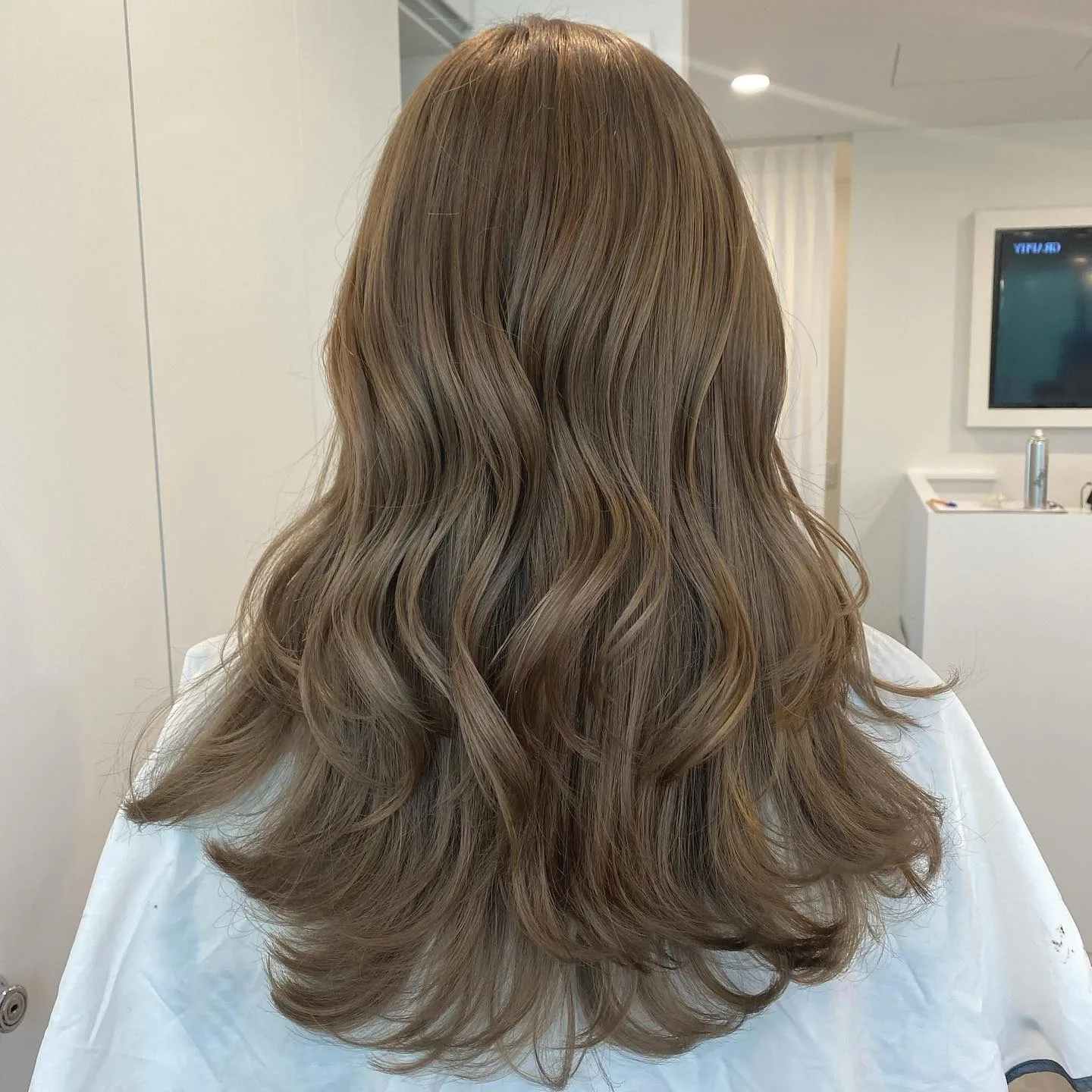 trendy layered highlights Seoul - Style 5 at Korea Hair Salon Seoul