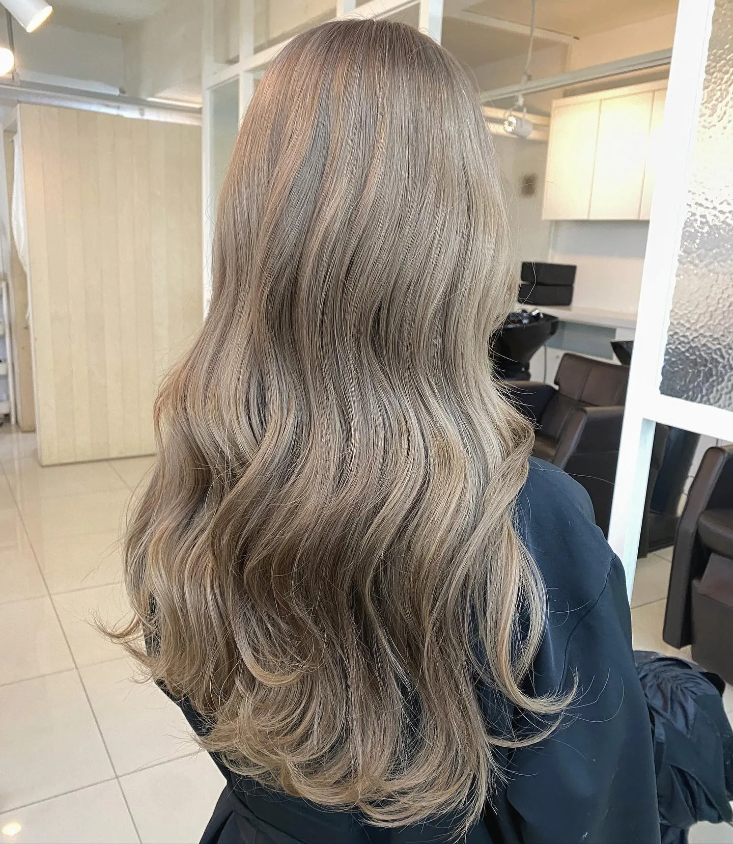 vibrant layered hair colors Seoul - Style 5 at Korea Hair Salon Seoul